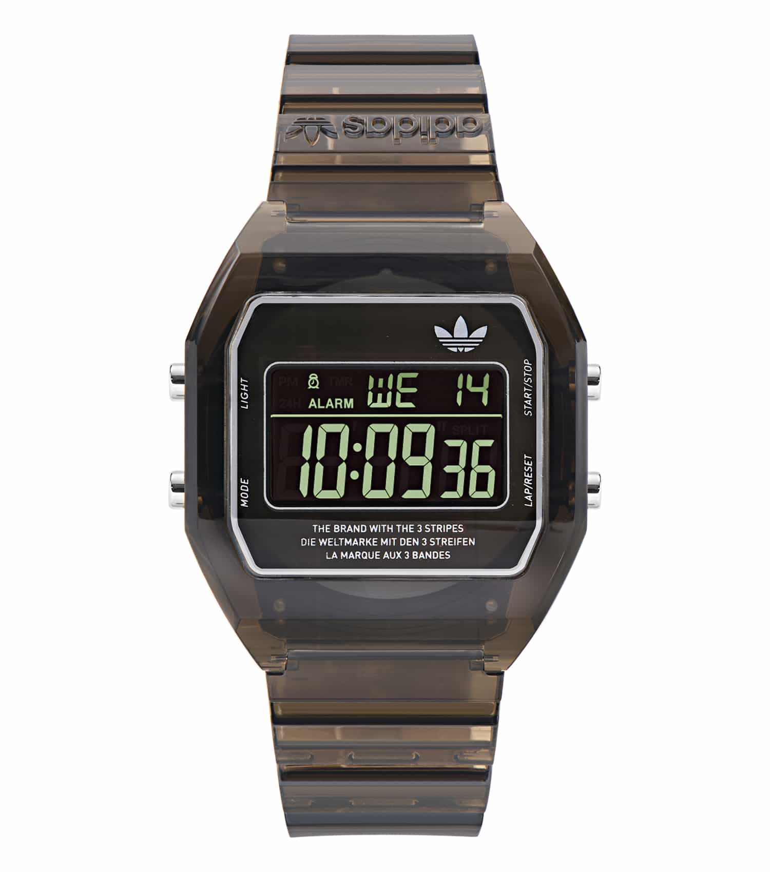 Crystal digital watch outlet