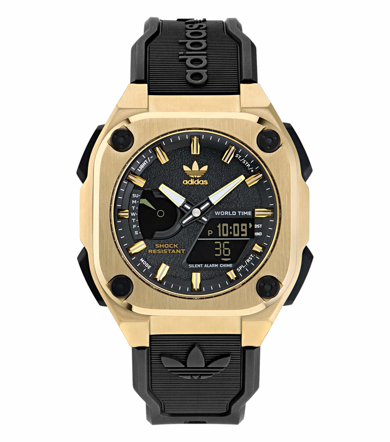 Adidas watch men's black Clearance