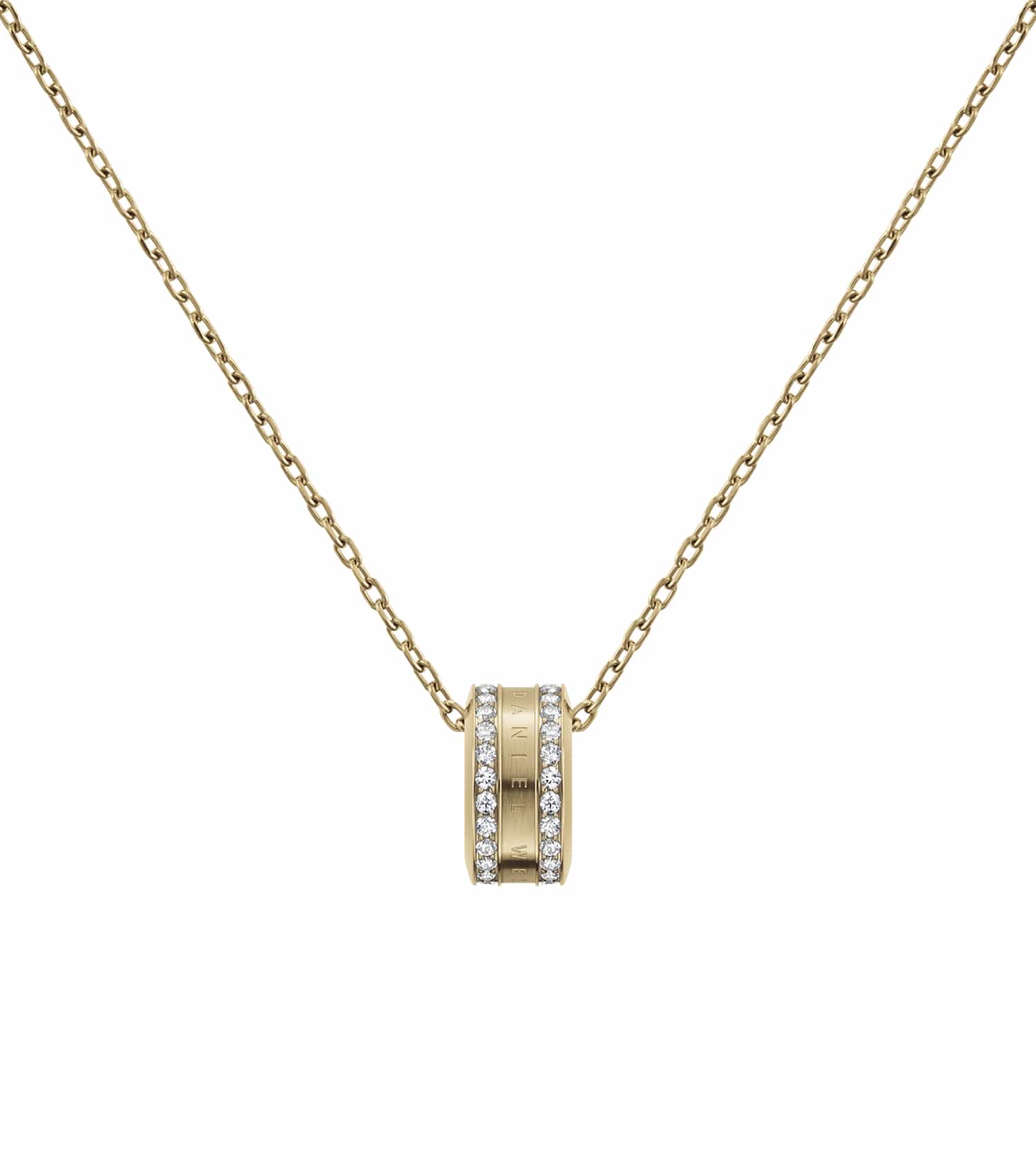 Women's Elan Lumine Necklace Gold Stainless Steel EDIT by