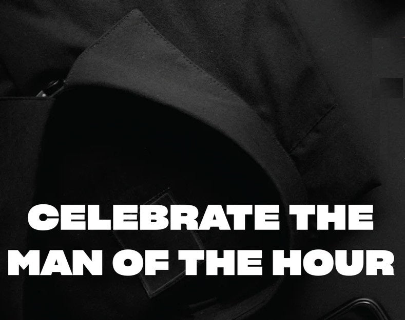 Celebrate the man of the hour