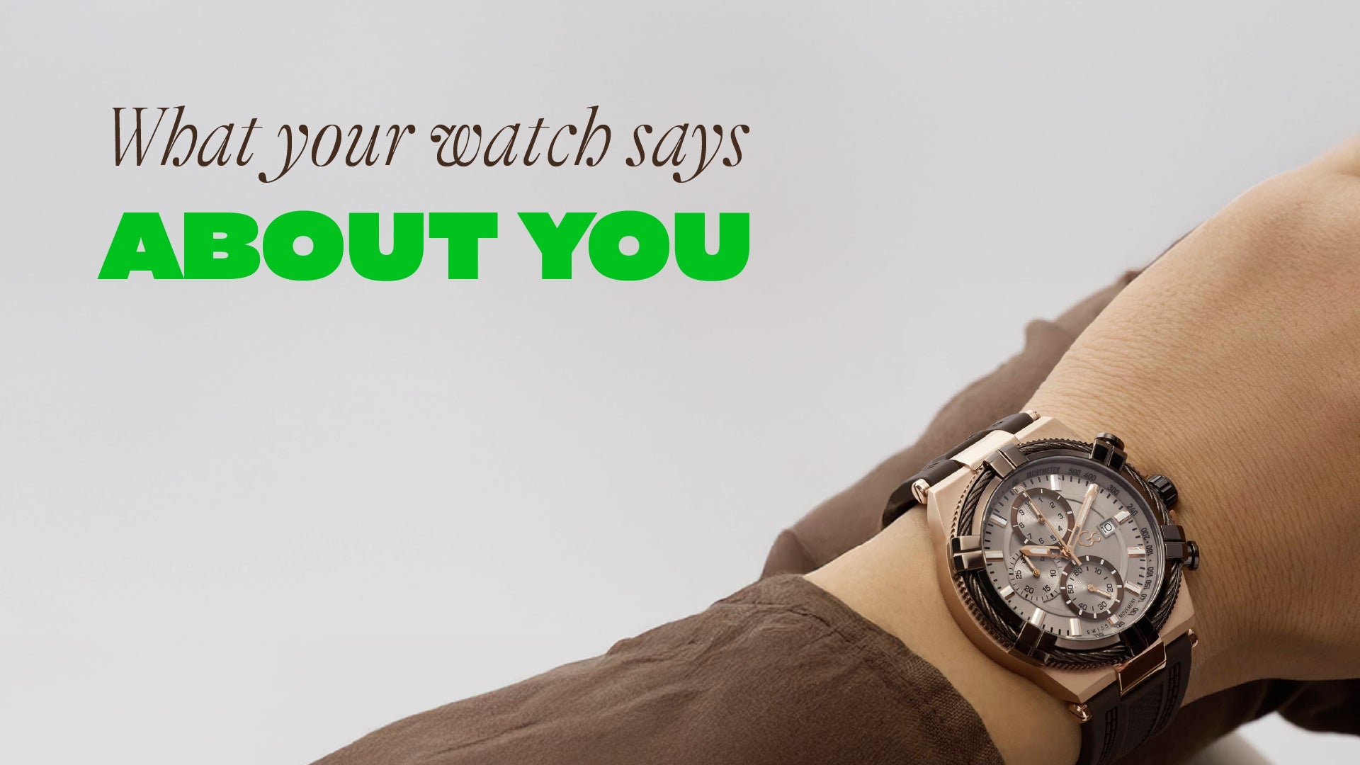 What your watch says about you