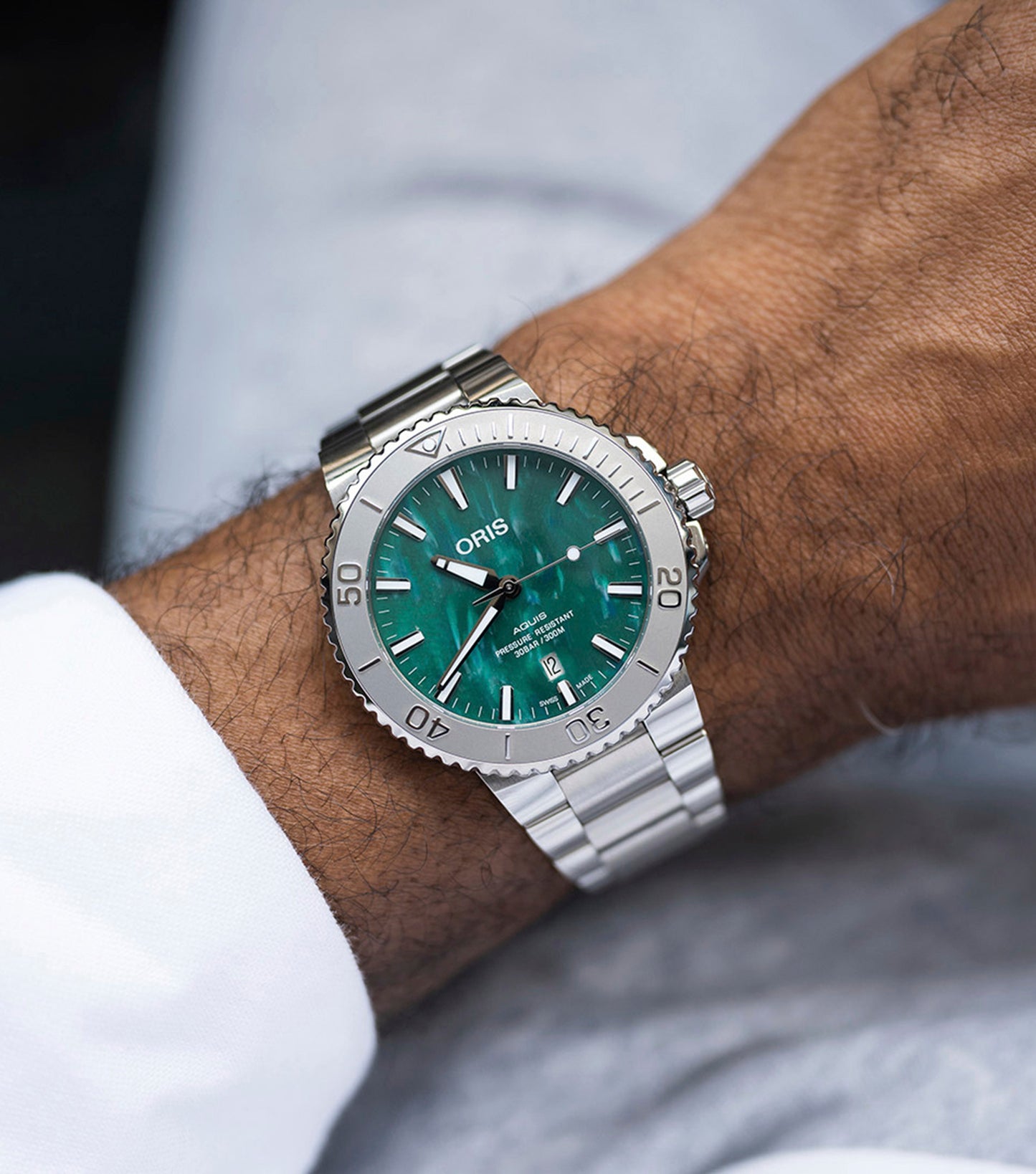 Aquis Green  Automatic Watch Gents