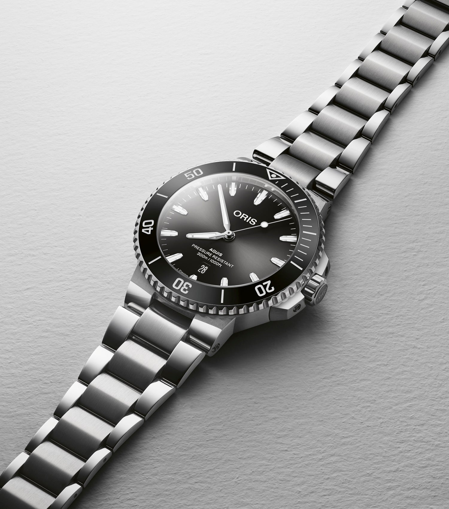 Aquis Black  Automatic Watch Gents