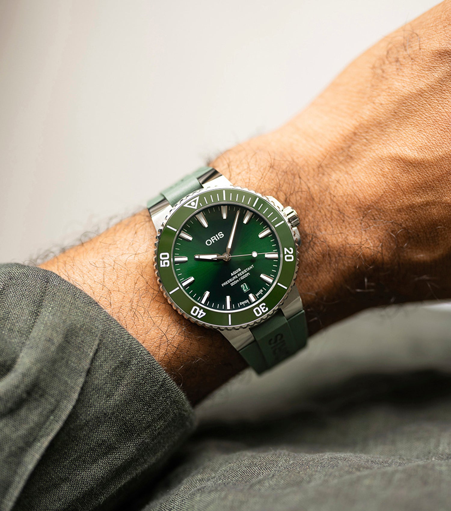Aquis Green  Automatic Watch Gents