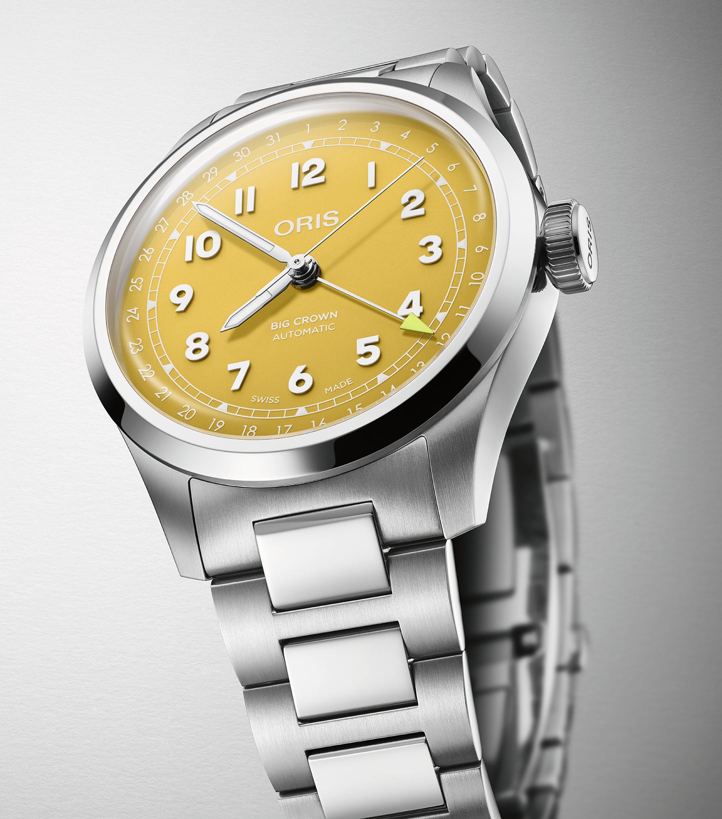 Big Crown Yellow  Automatic Watch Gents