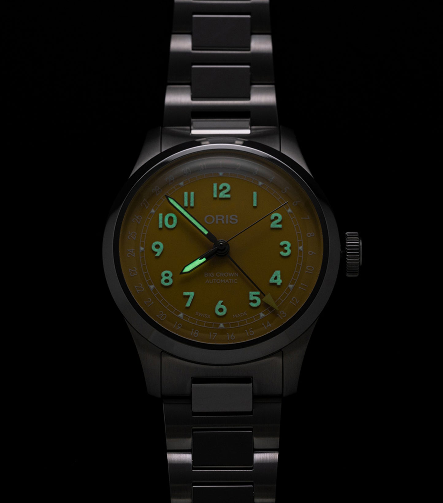 Big Crown Yellow  Automatic Watch Gents