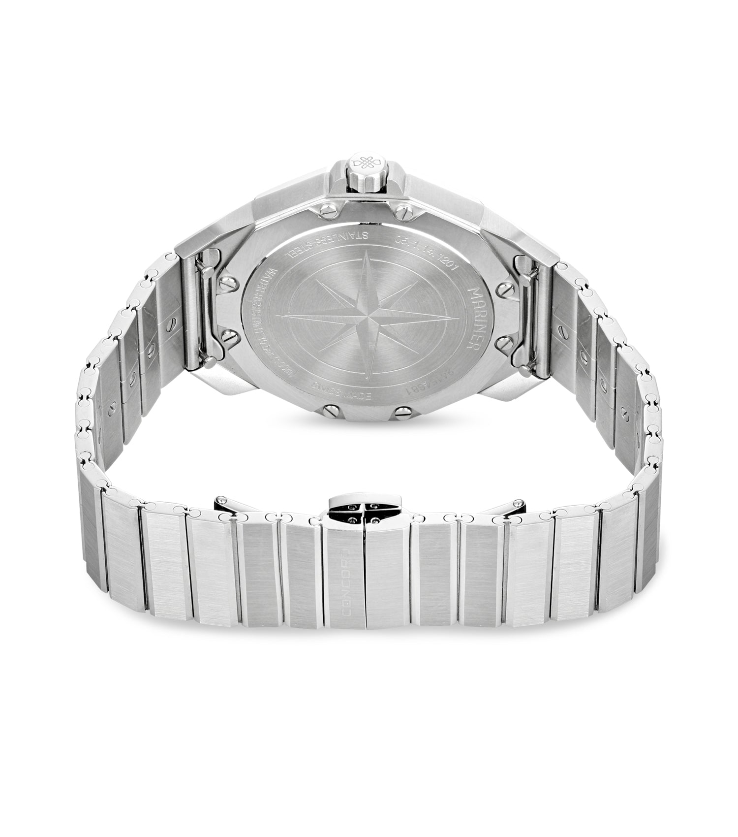 Stainless steel,anthracite dial watch