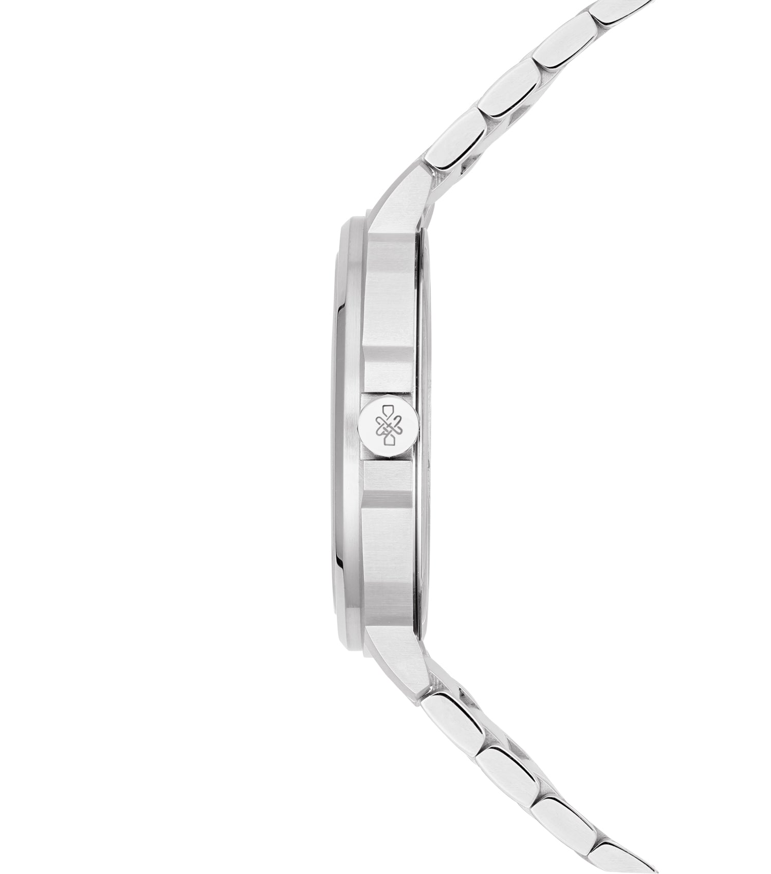 Stainless Steel Black Powder Dial 40mm