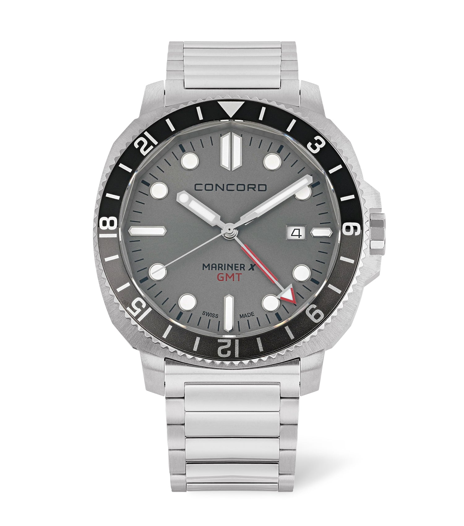 Men Mariner X GMT Quartz Watch 43mm