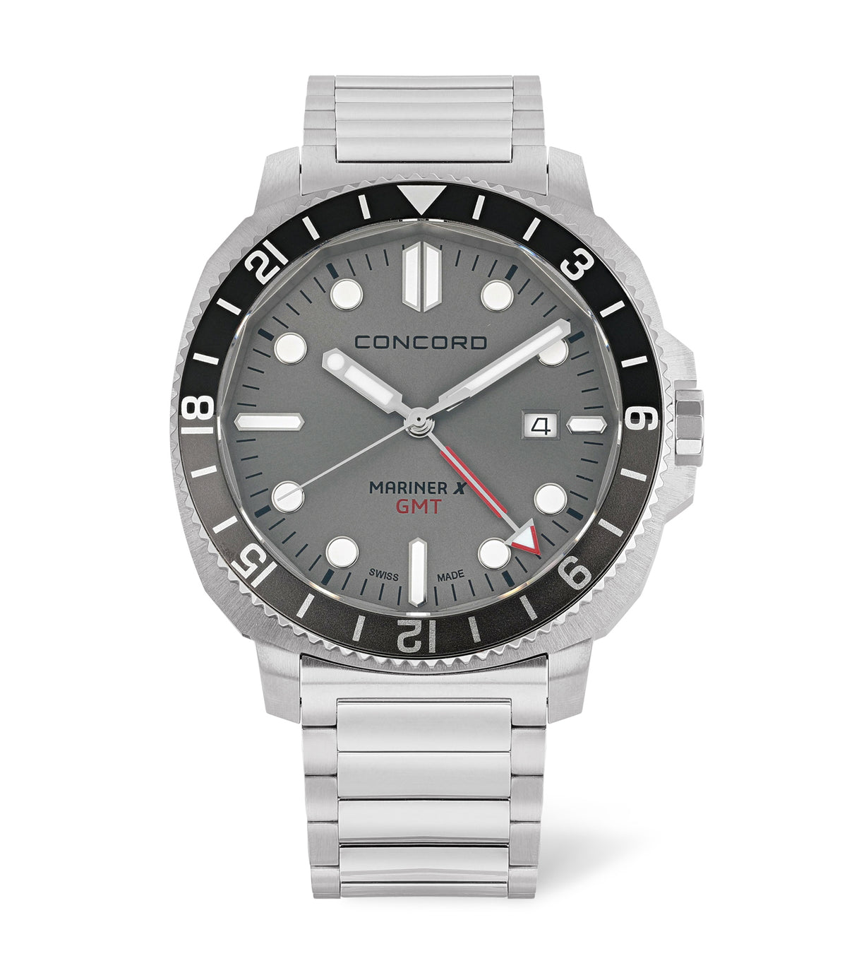 Men Mariner X GMT Quartz Watch 43mm