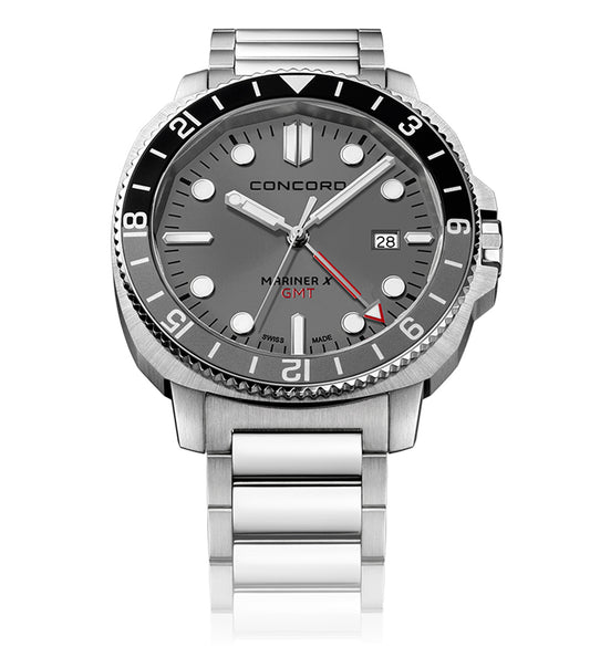 Men Mariner X GMT Quartz Watch 43mm
