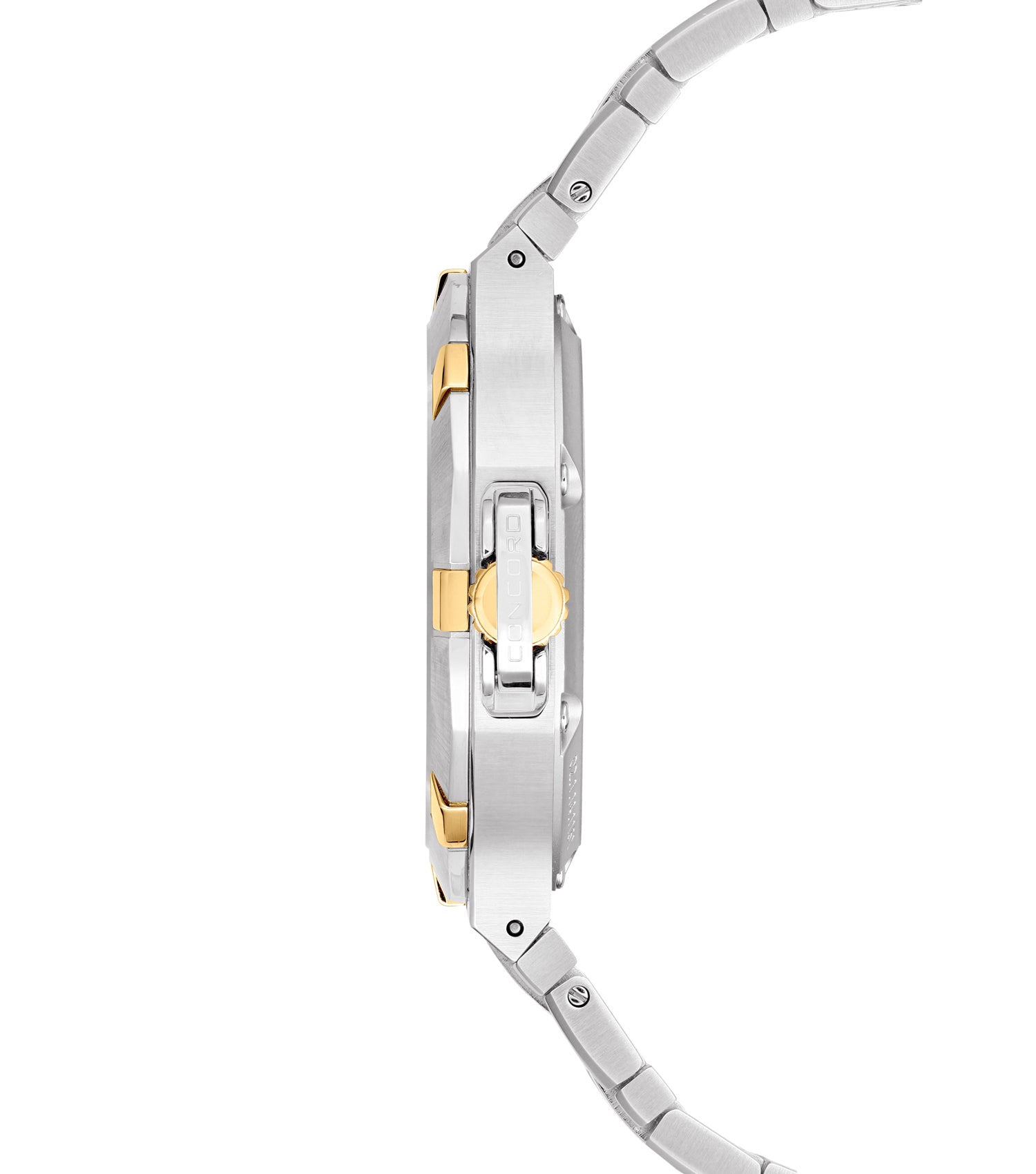 Ladies Watch STL GLD SARATOGA LADY QTZ 31MM WHT MOP DL BRCT