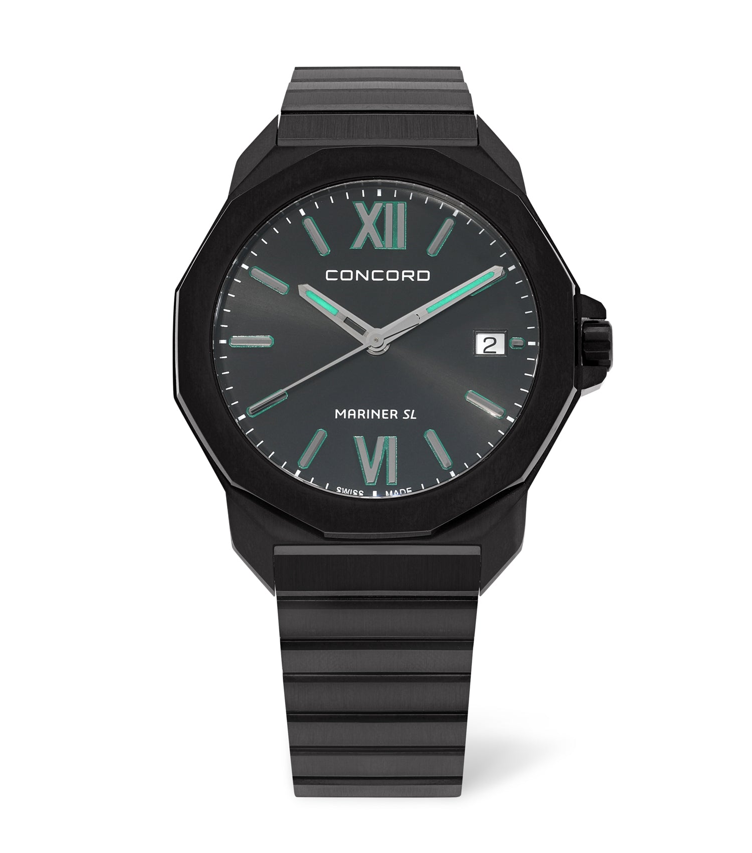 Men's Mariner Black PVD Steel 42mm