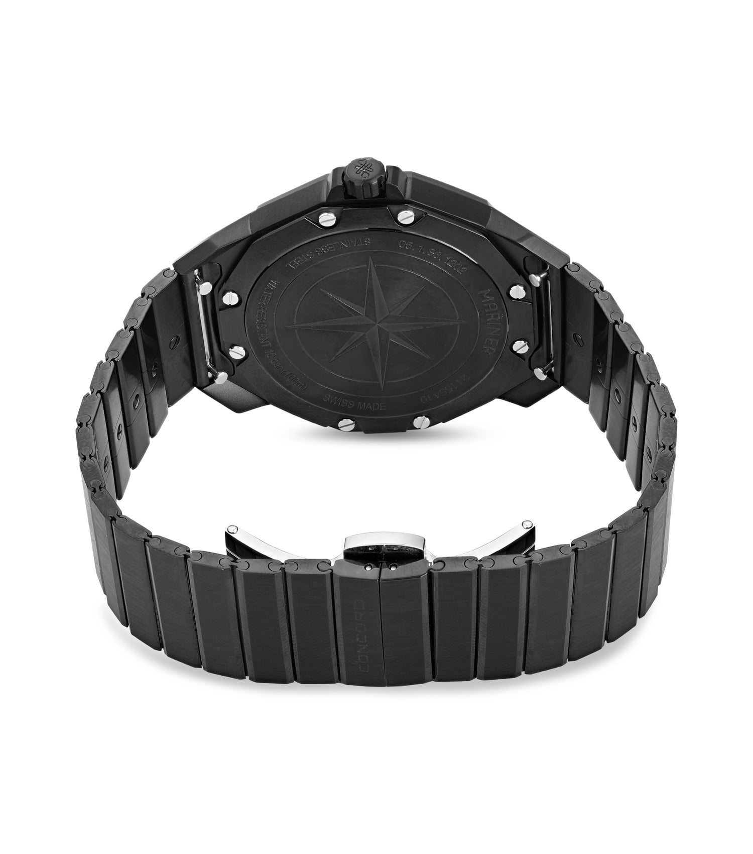 Men's Mariner Black PVD Steel 42mm