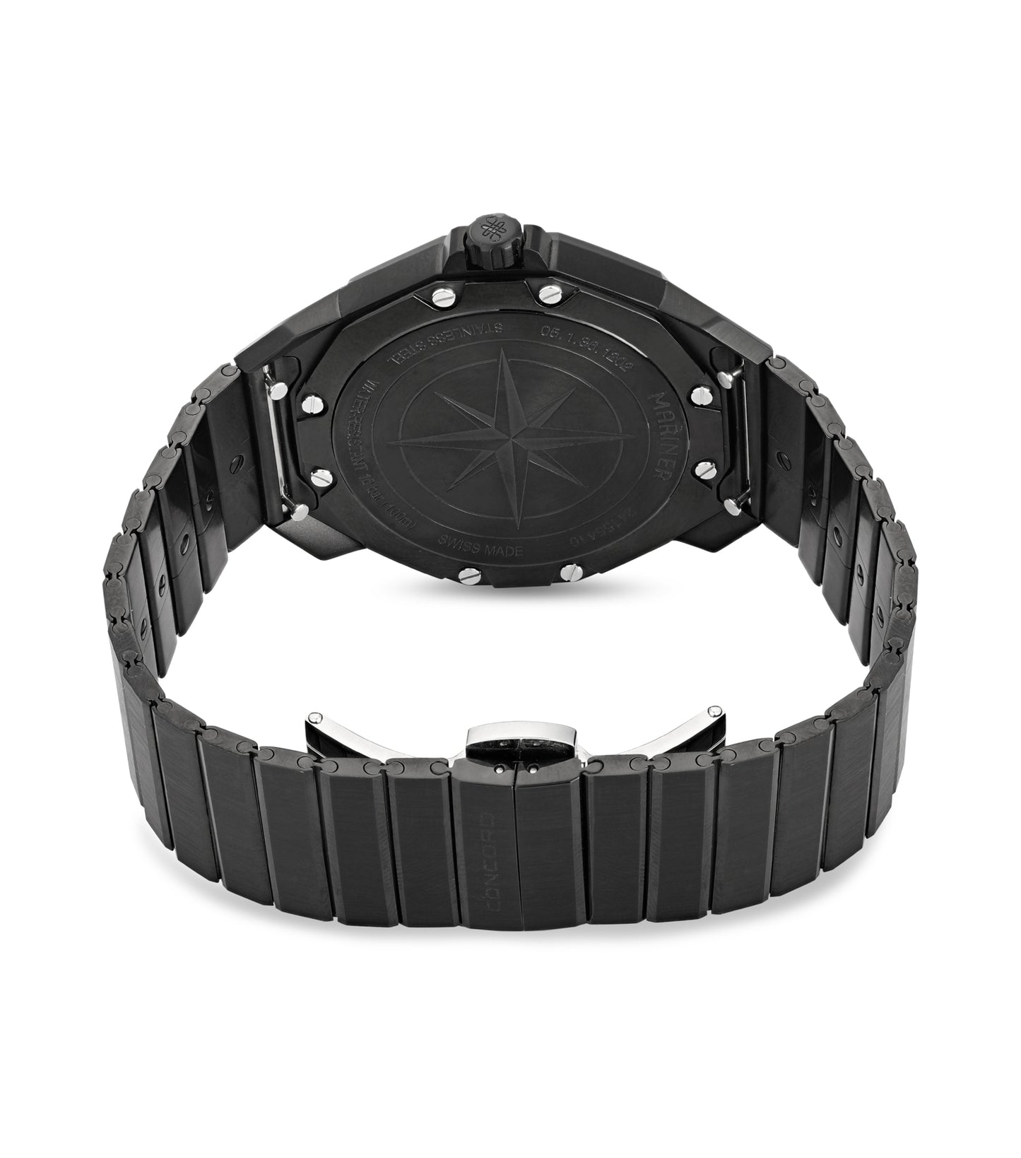 Men's Mariner Black PVD Steel 42mm