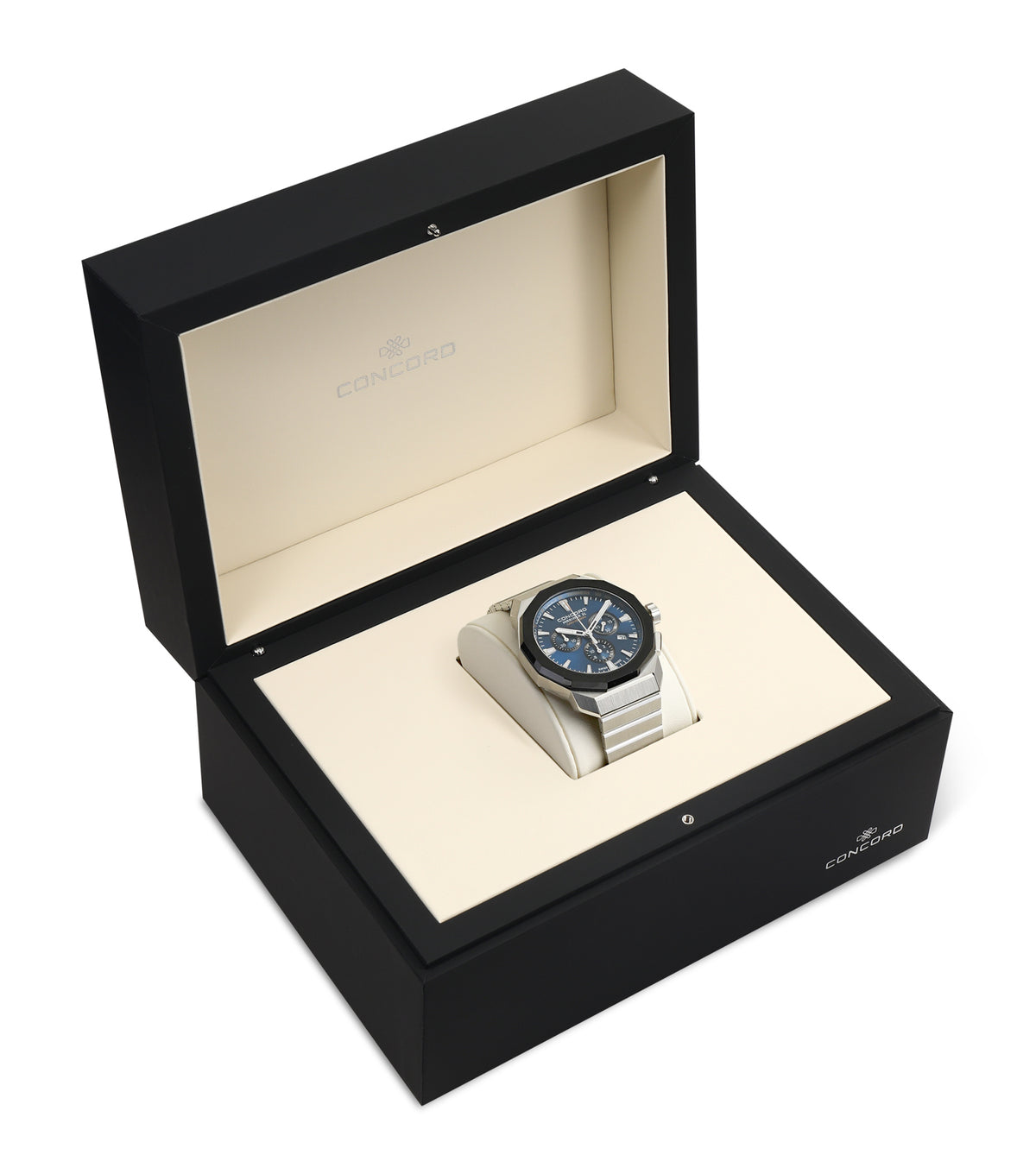 Gents Watch STL MARINER SL 42MM QTZ BLU/DL BLK/CER/BZL BRCT + BLK/FA