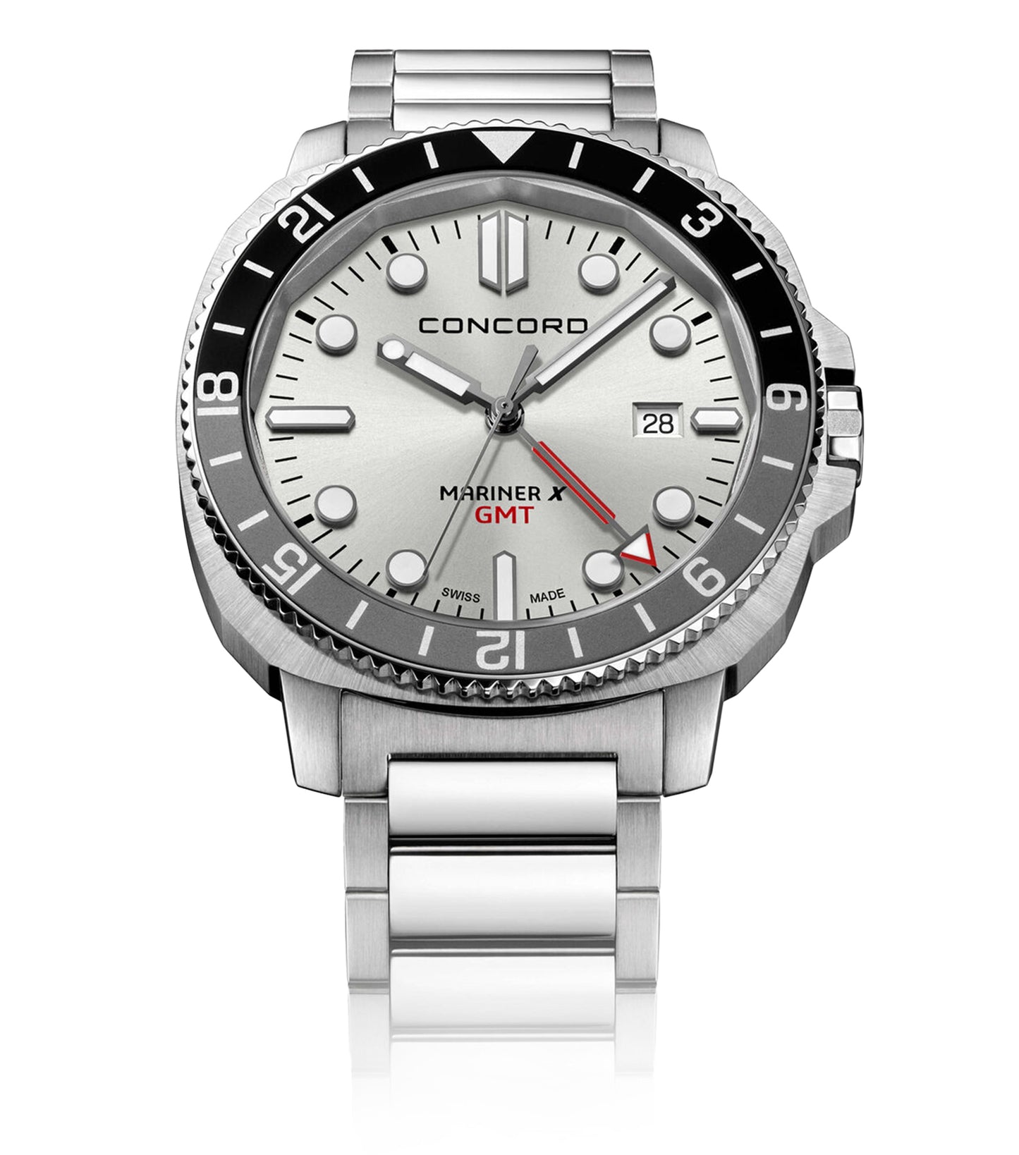 Men Mariner X GMT Quartz Watch 43mm