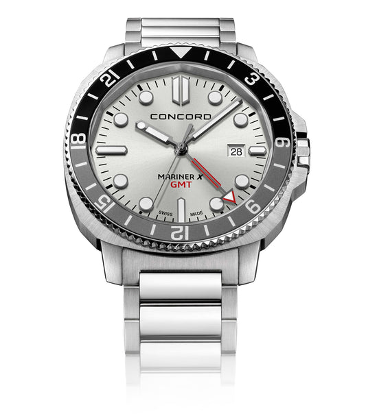 Men Mariner X GMT Quartz Watch 43mm