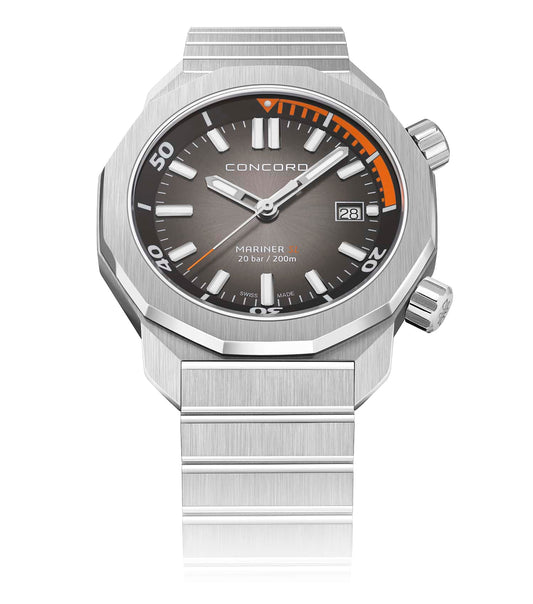 Gents Watch steel MARINER SL DIVER 42mm