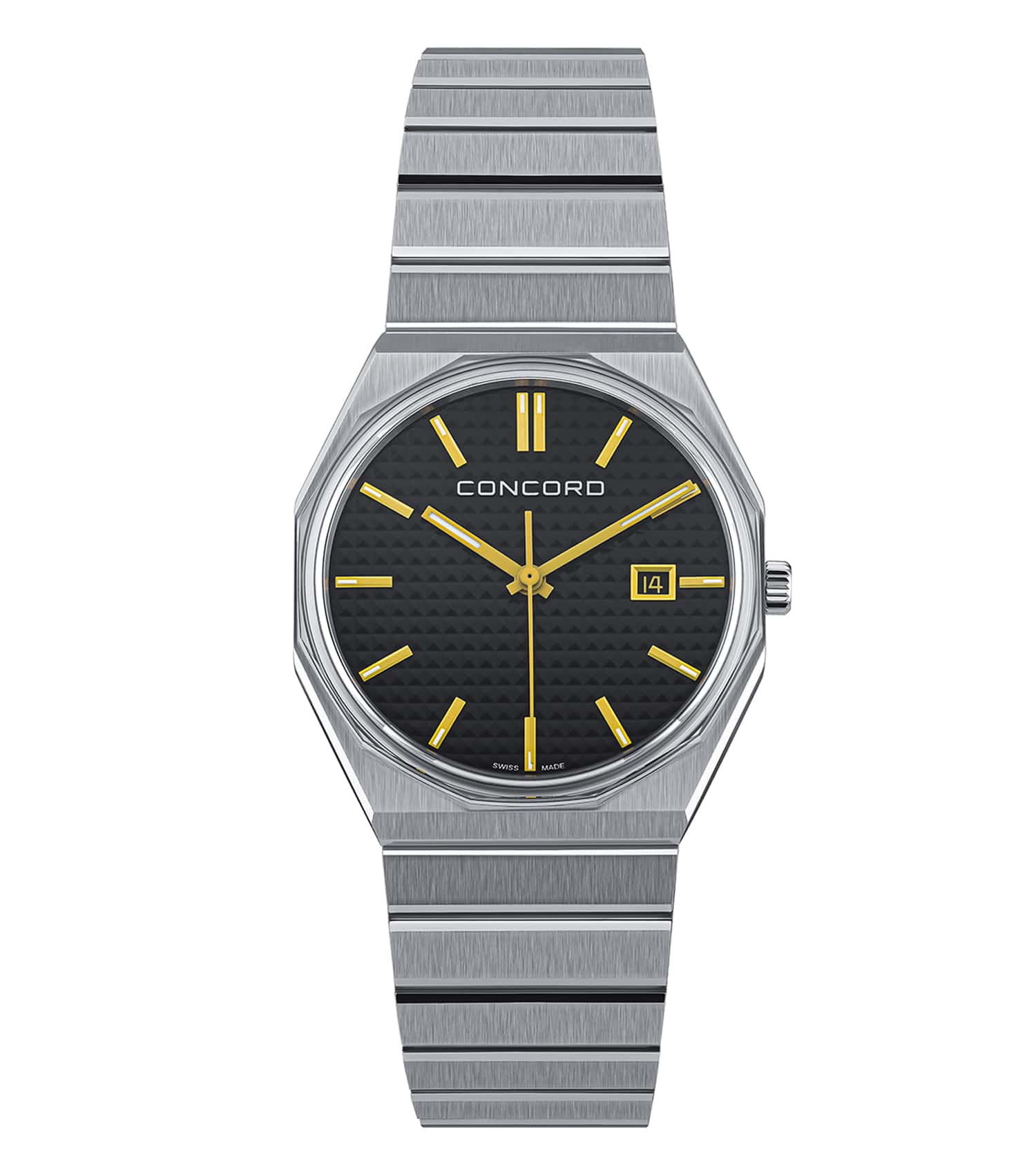 Gents Watch STL MARINER SL 75TH ED QTZ 39MM BLK/DL YLW/INDX BRCT LTD