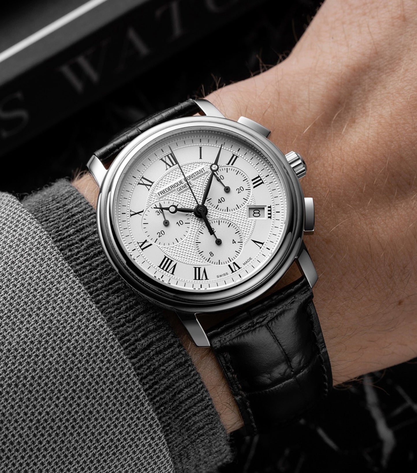 Classics Silver Analog Watch Men