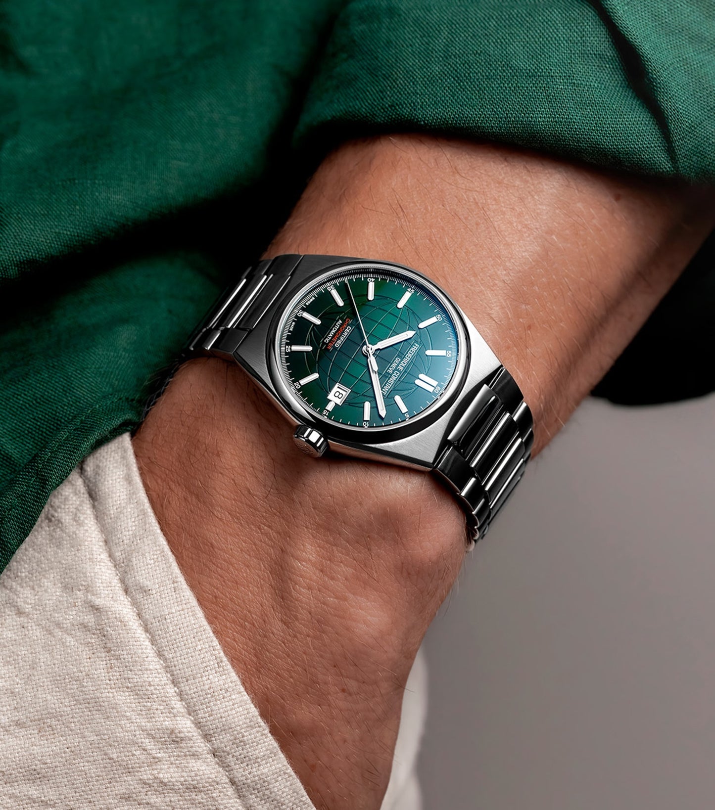Highlife Green Automatic Watch Men