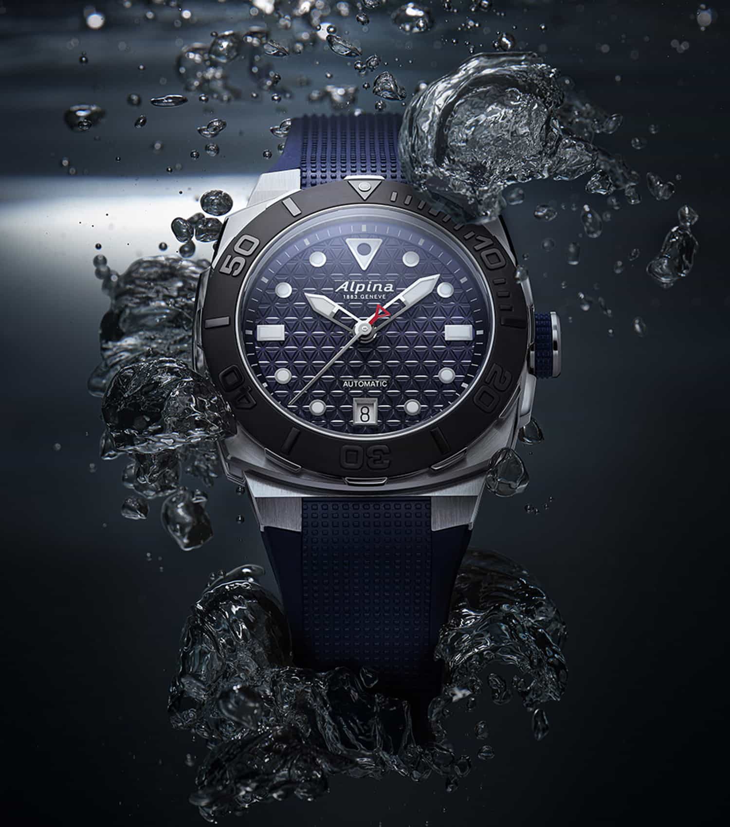 Seastrong Blue Automatic Watch Men