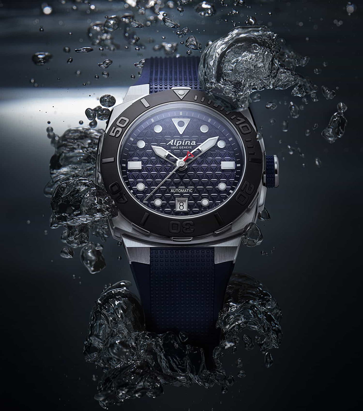 Seastrong Blue Automatic Watch Men