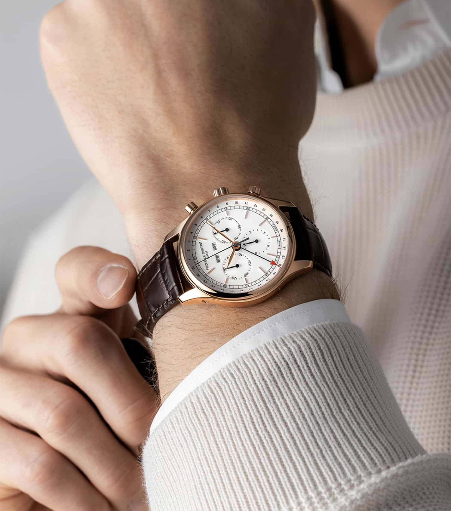 Classics Silver Analog Watch Men
