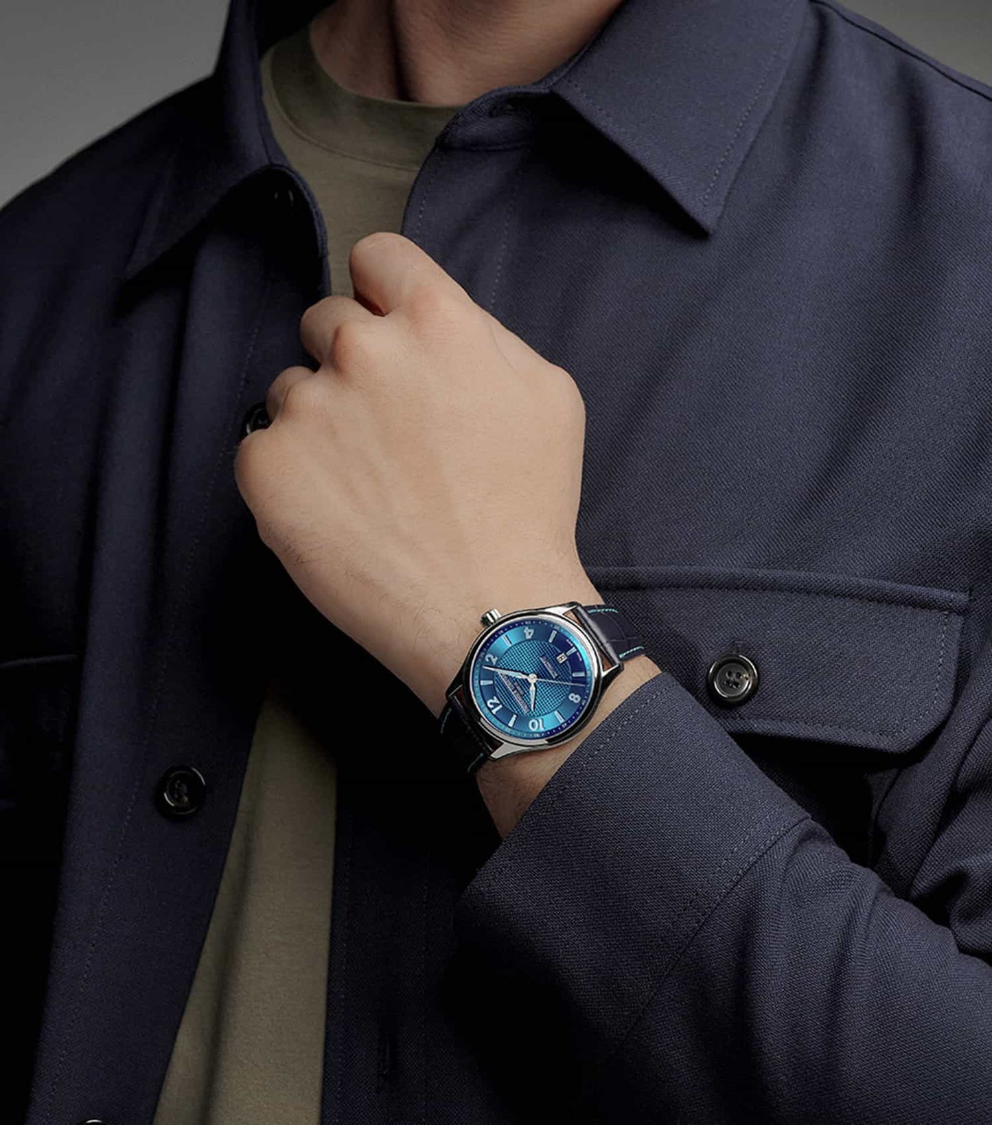 Runabout Blue Automatic Watch Men