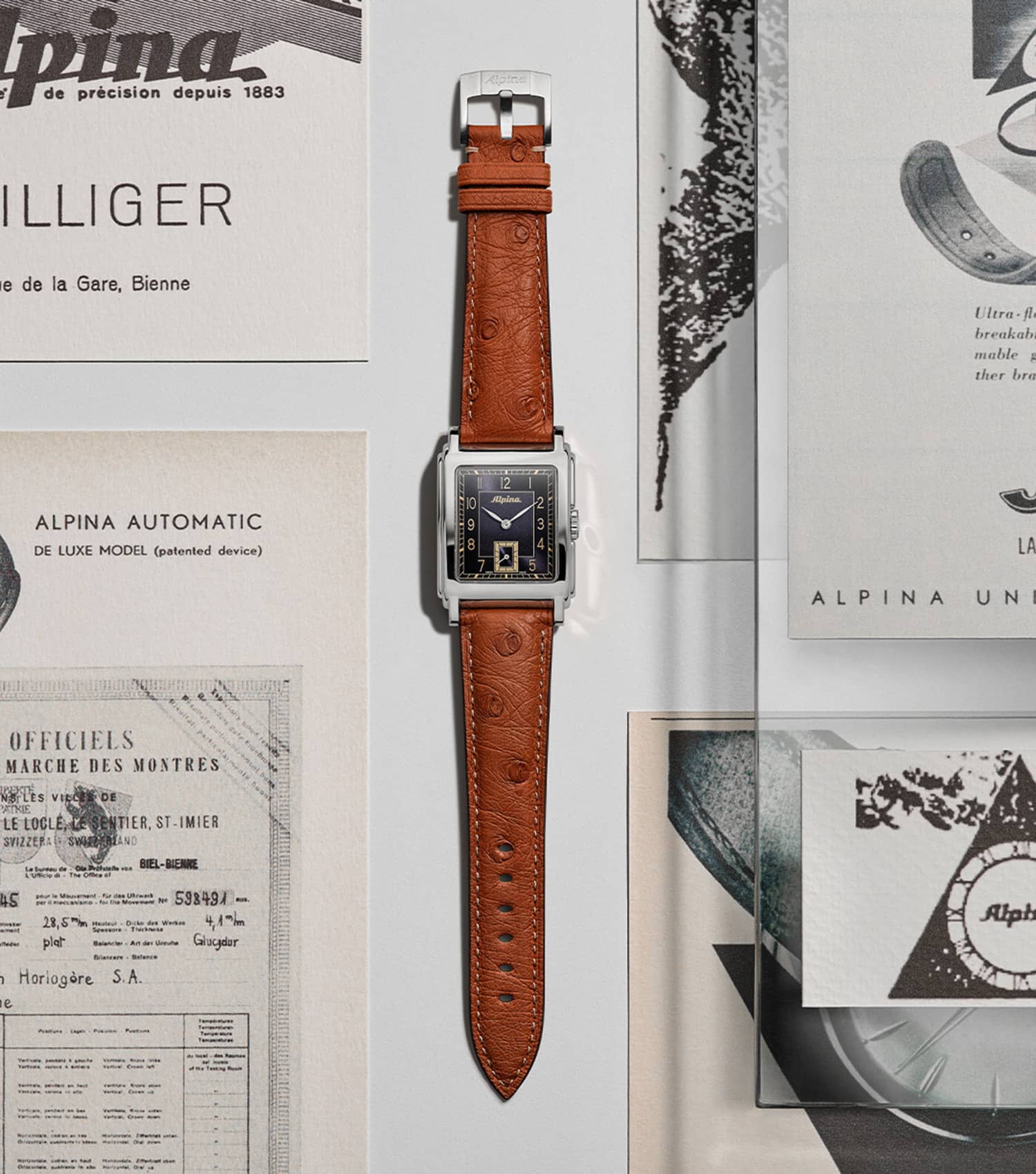 Heritage Alpiner Carrée Automatic
