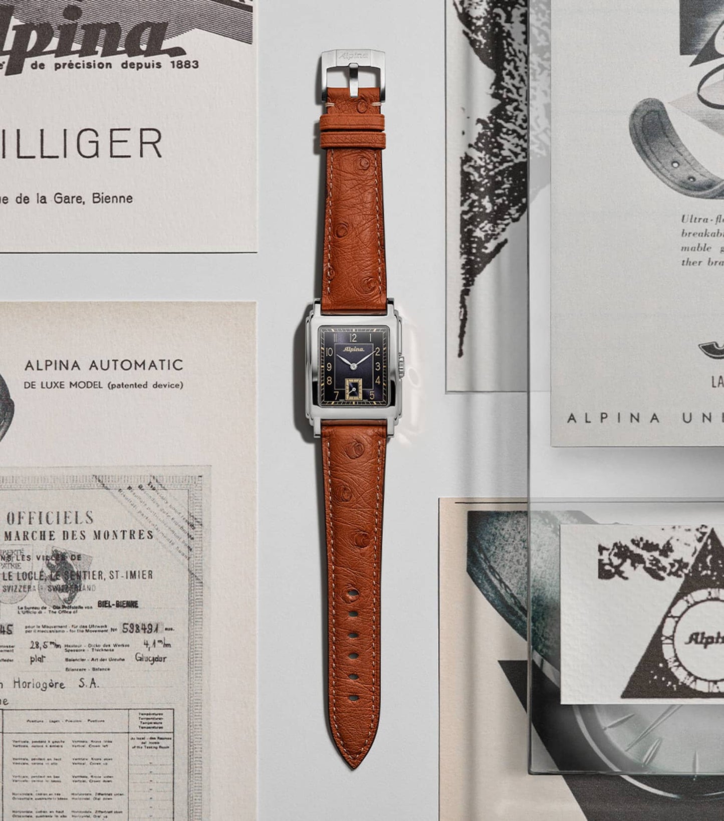Heritage Alpiner Carrée Automatic