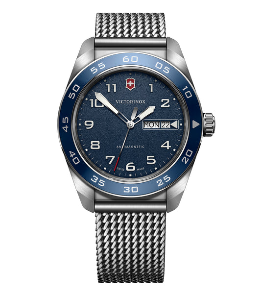 Men Swiss Army Quartz Watch 42 mm