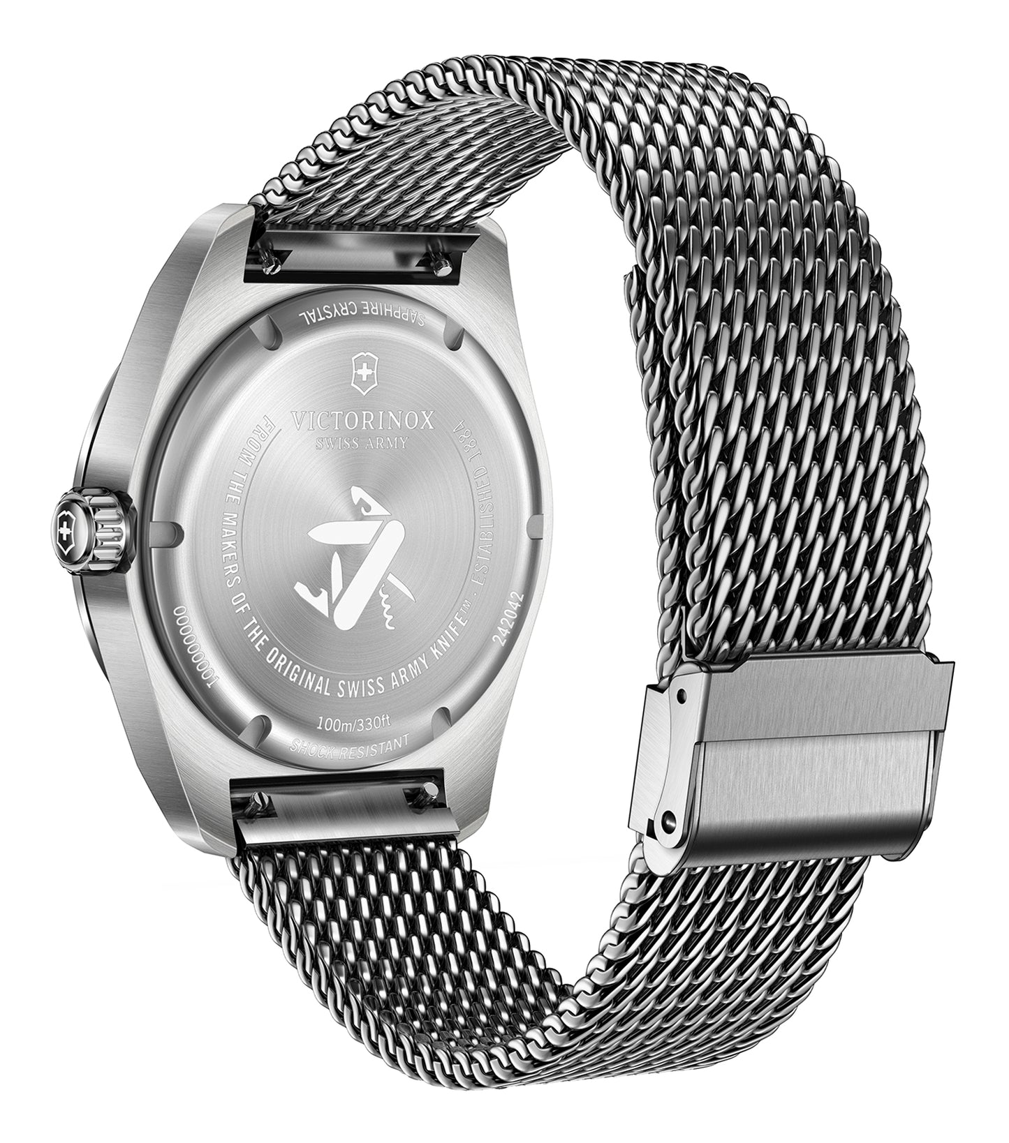 Men Swiss Army Quartz Watch 42 mm