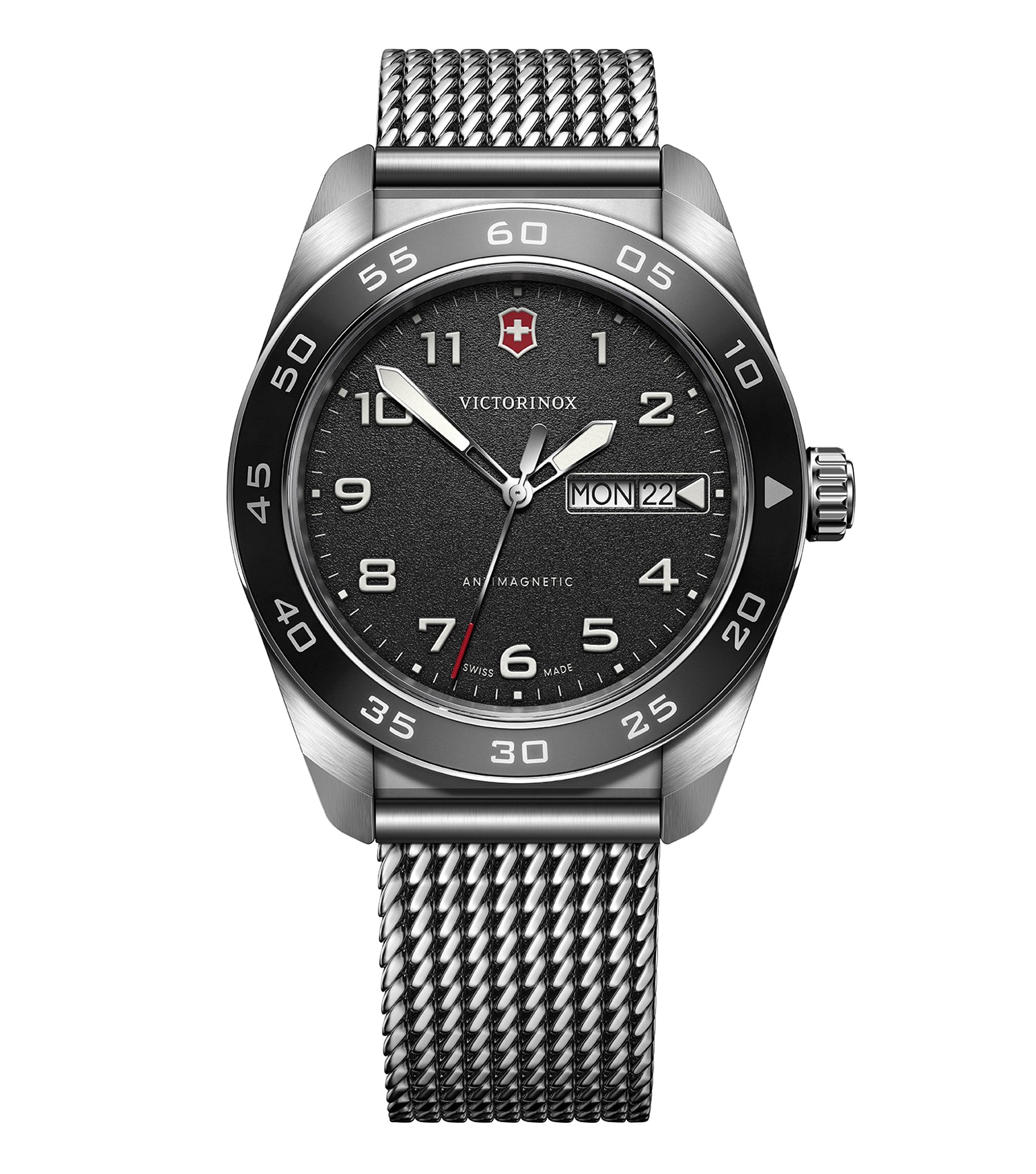 Men Swiss Army Quartz Watch 42 mm