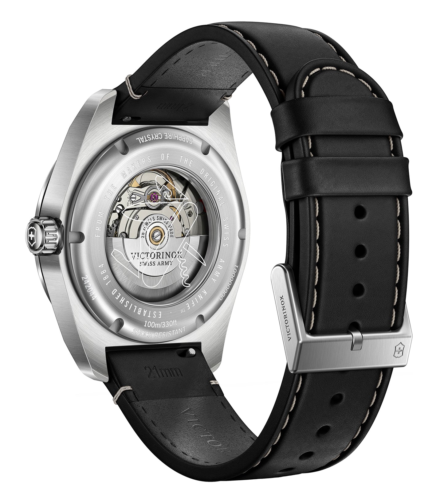 Men Swiss Army Automatic Watch 42 mm