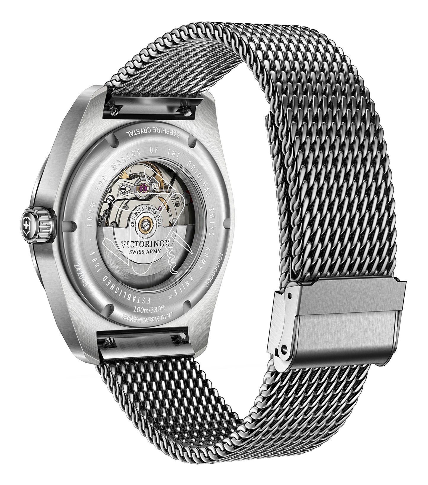 Men Swiss Army Automatic Watch 42 mm