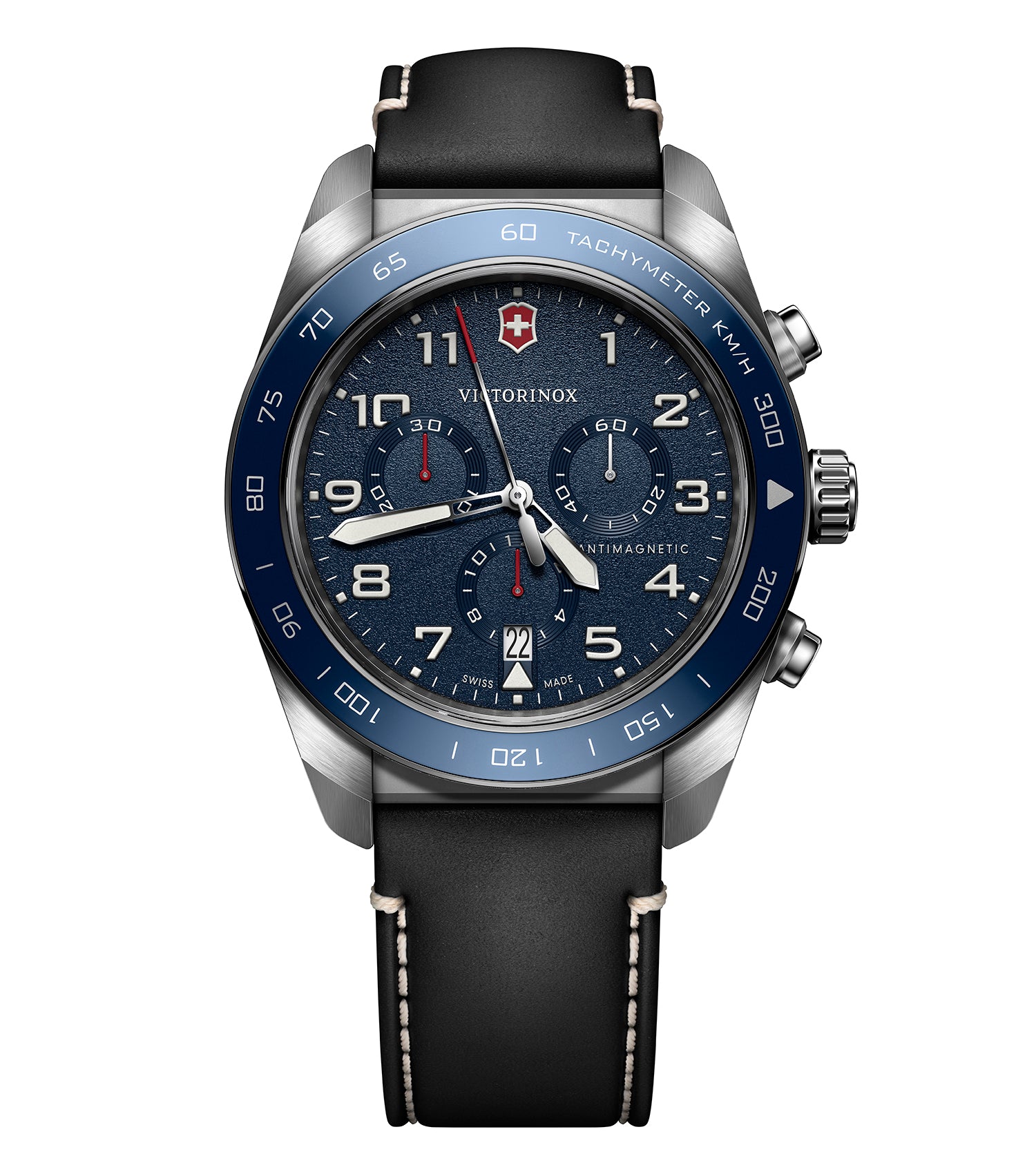 Men Swiss Army Quartz Watch 42 mm