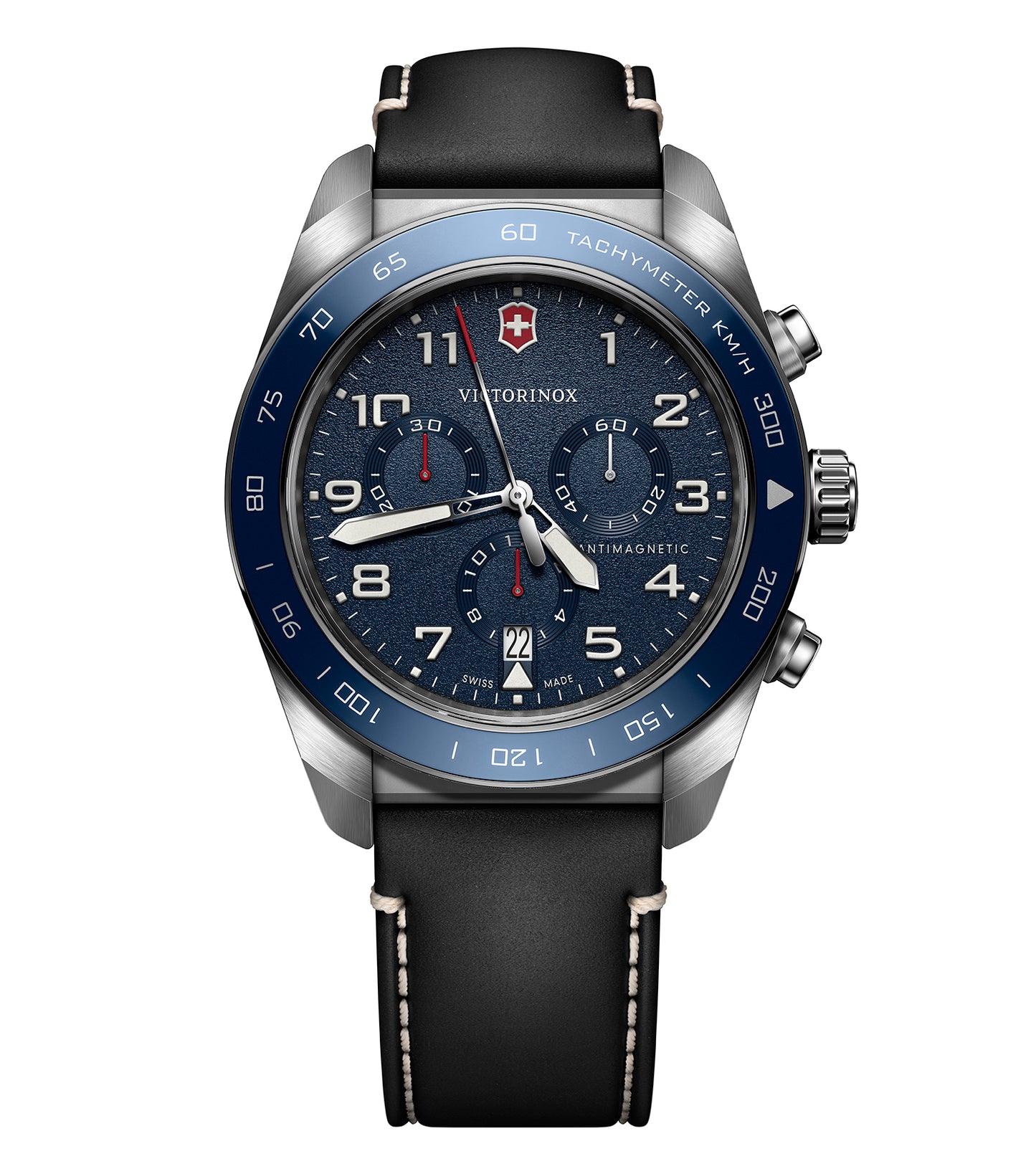Men Swiss Army Quartz Watch 42 mm