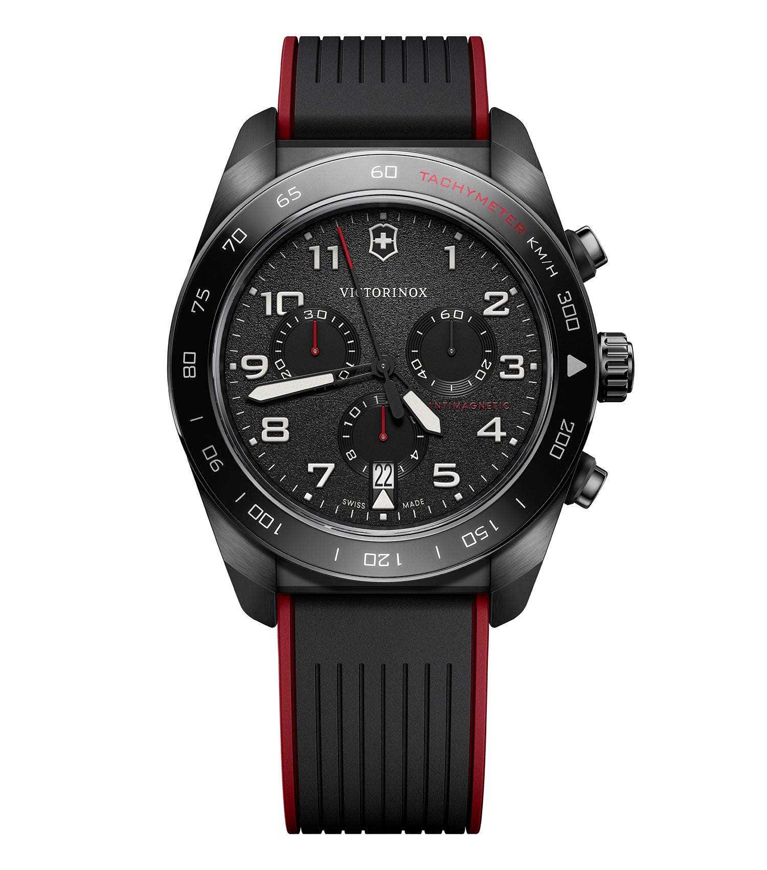 Men Swiss Army Quartz Watch 42 mm