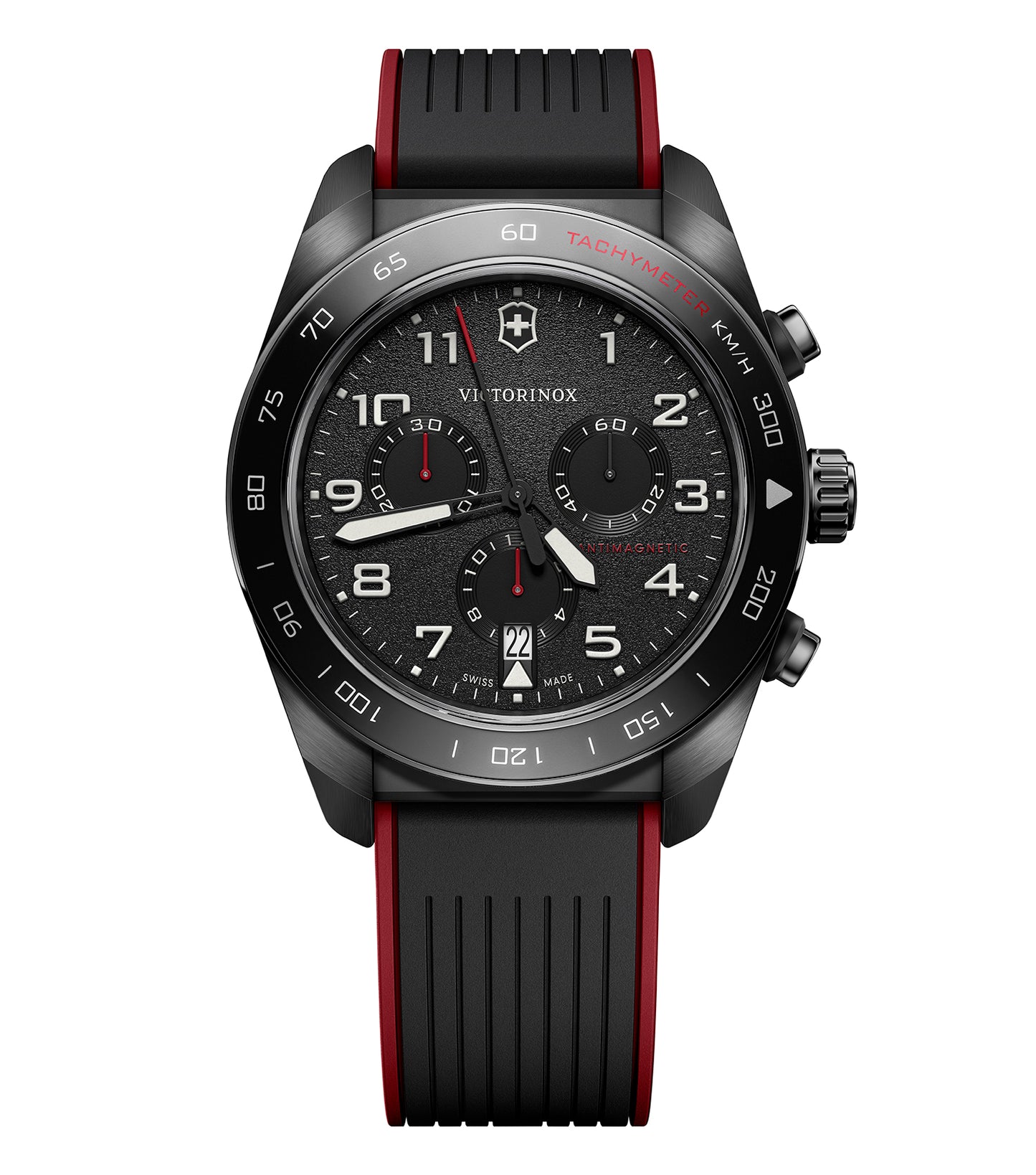 Men Swiss Army Quartz Watch 42 mm