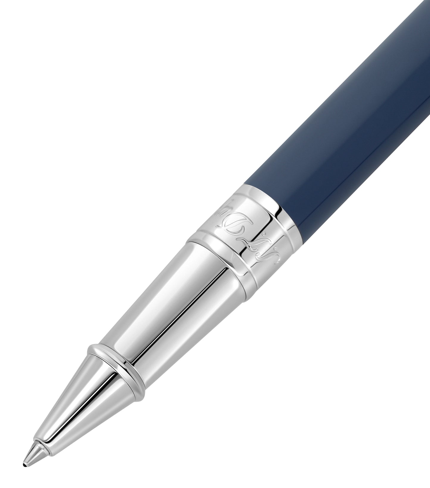 WI D INITIAL RB BLUE/CHROME