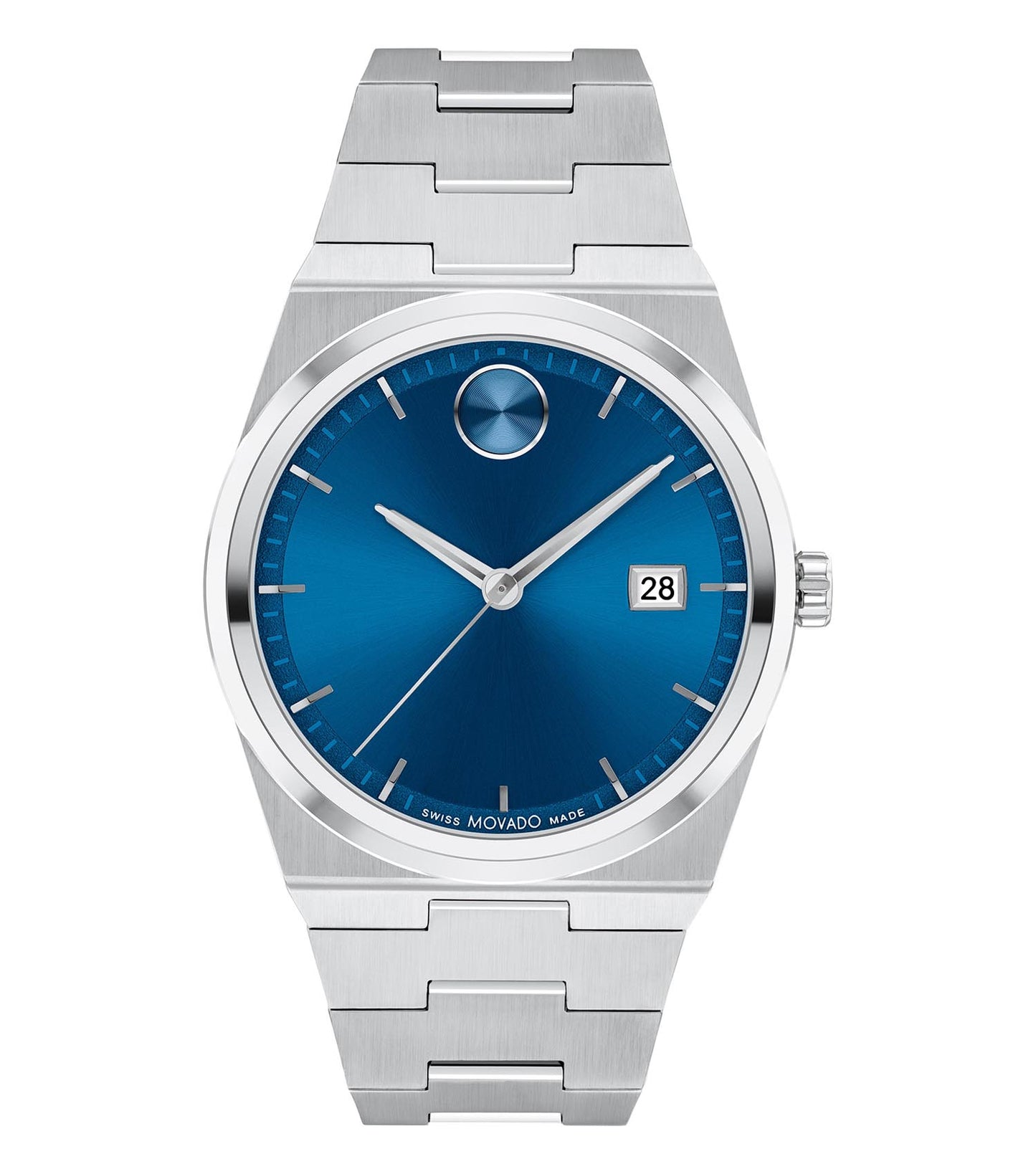 Men Bold Quest Quartz Watch 40mm with Blue Dial