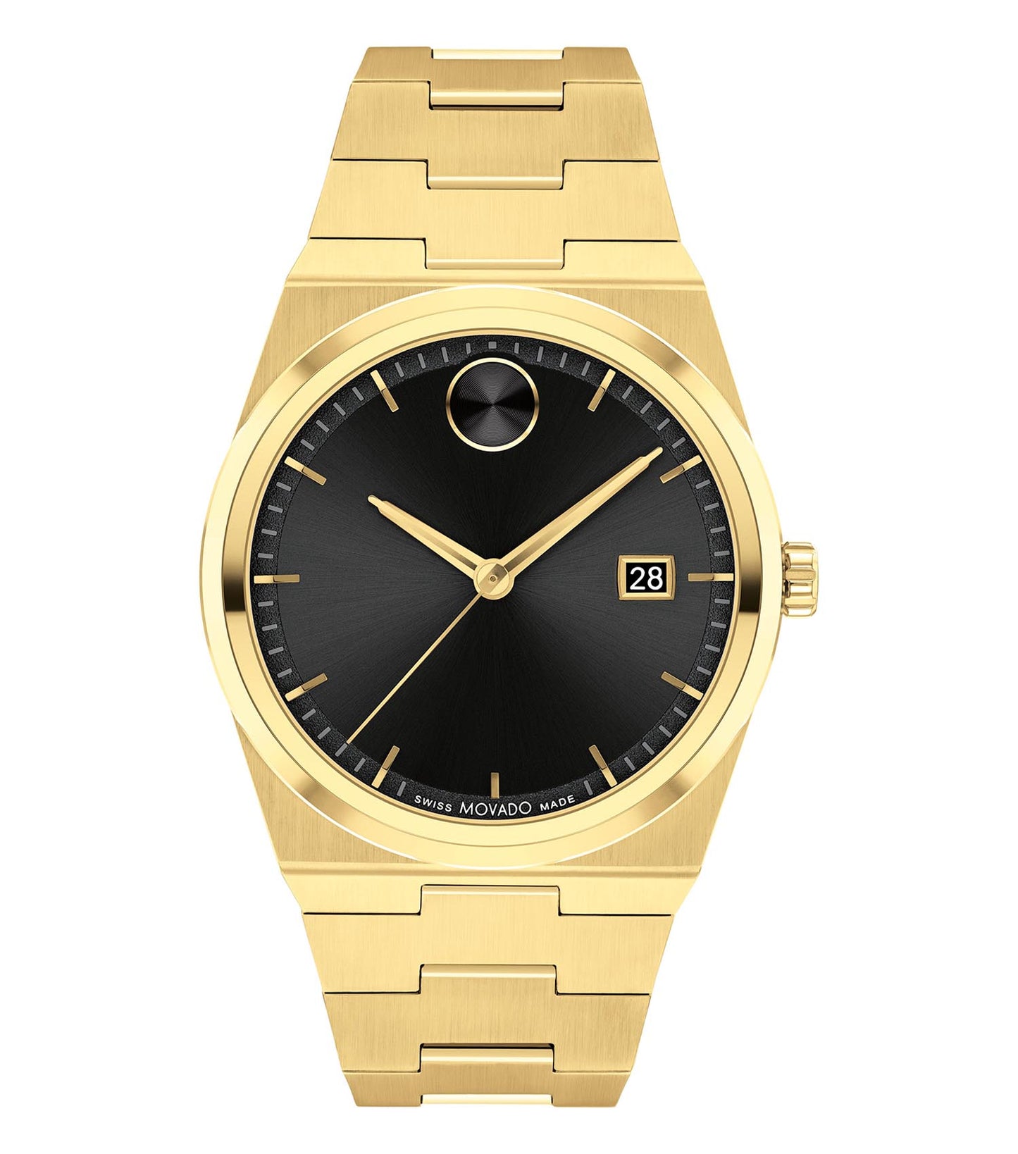 Men Bold Quest Quartz Watch 40mm with Black Dial