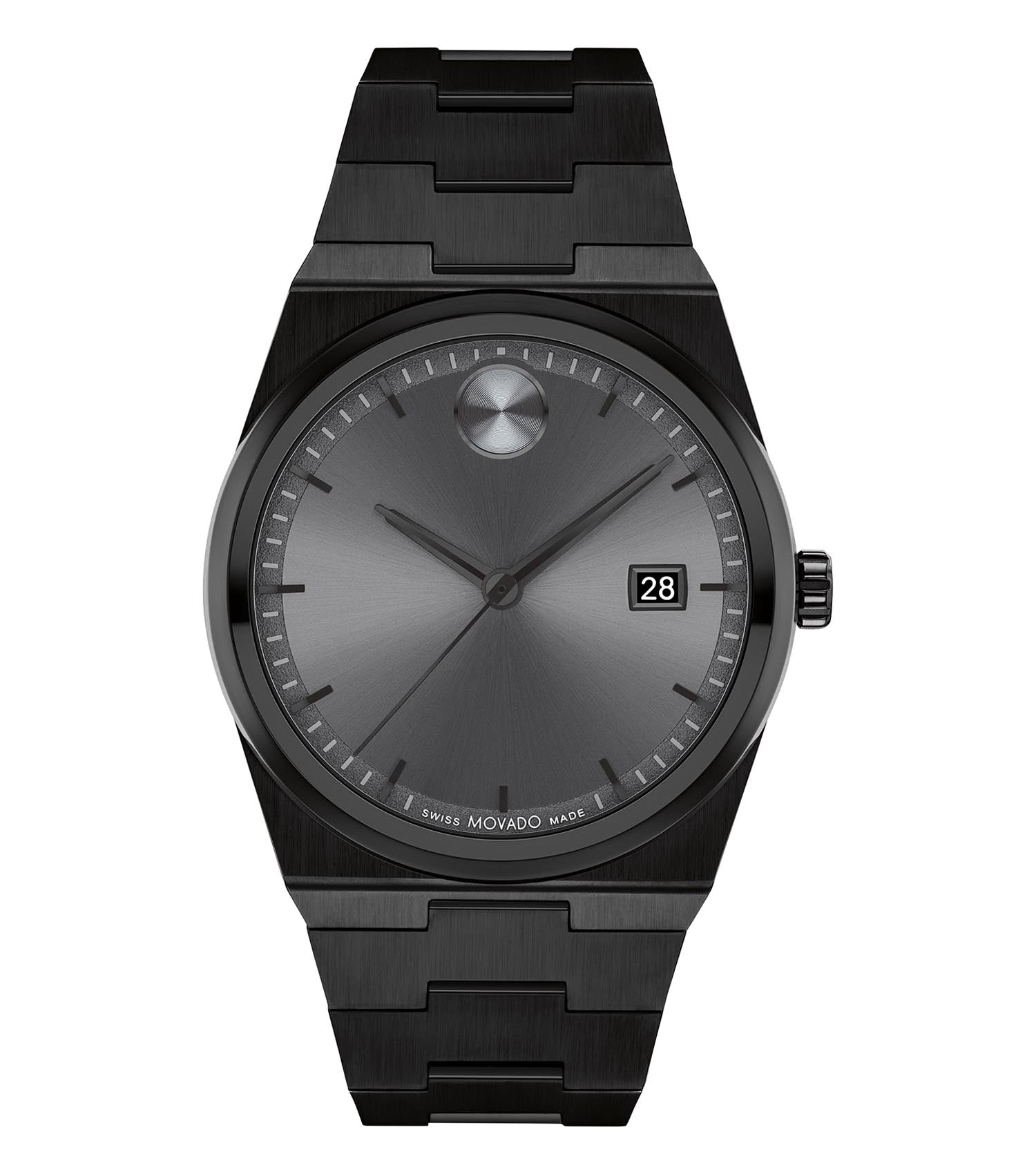 Men Bold Quest Quartz Watch 40mm with Grey Dial