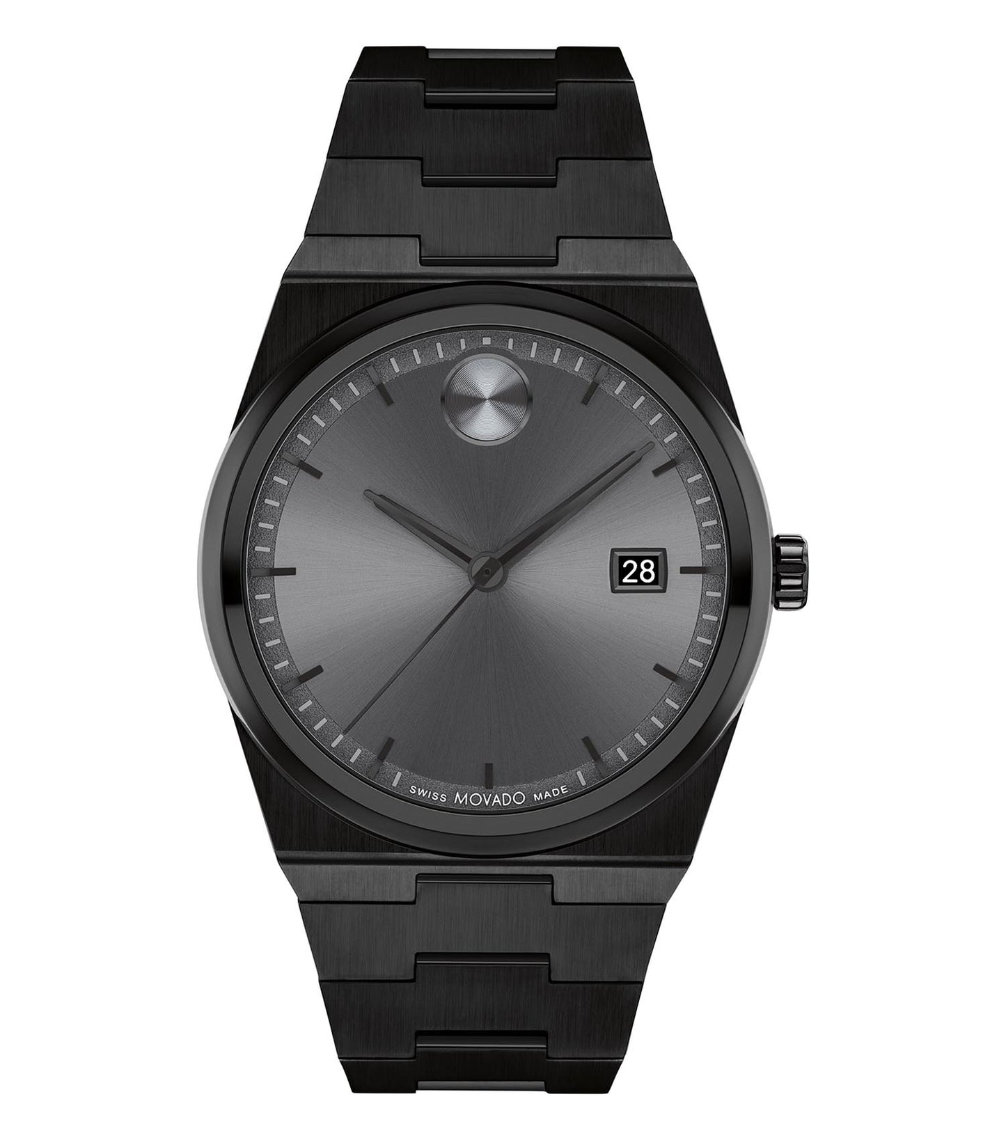 Men Bold Quest Quartz Watch 40mm with Grey Dial