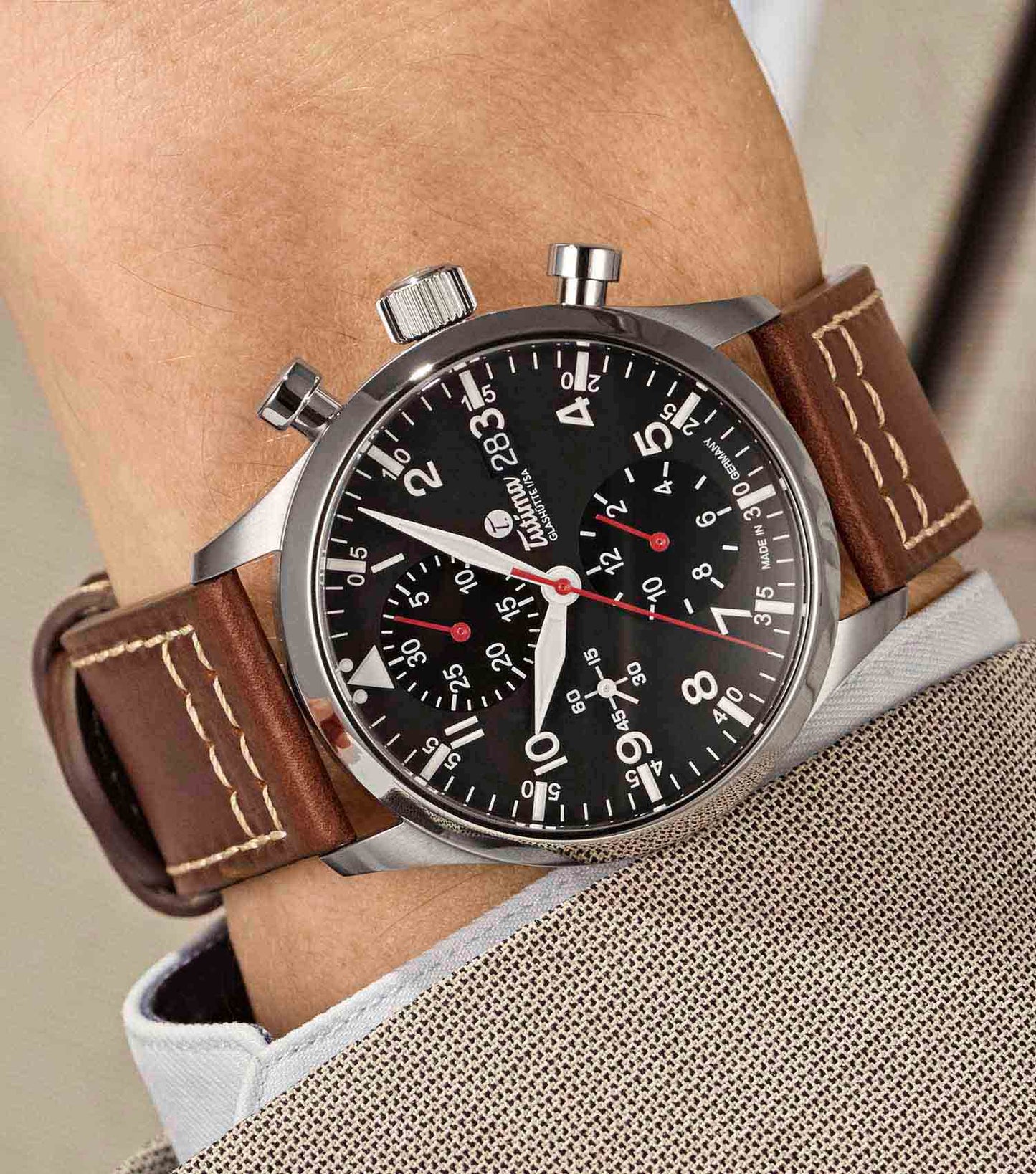 Flieger T5, Autimatic Cal. T310, Chronograph, Day/Date