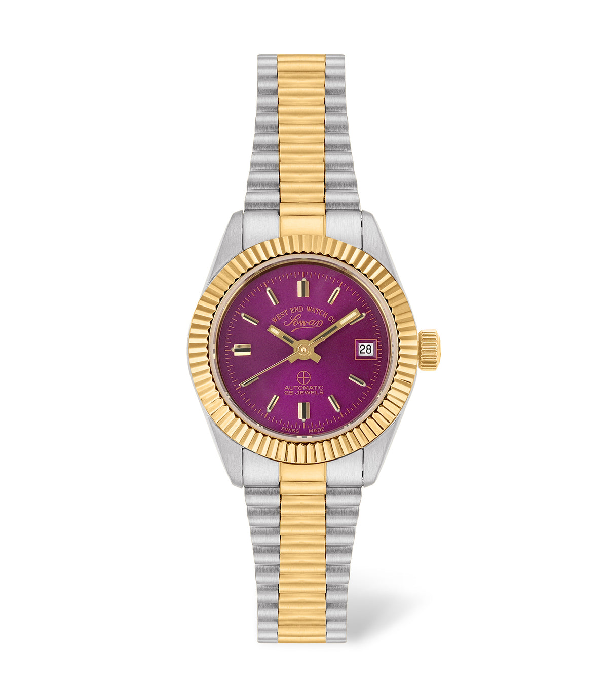 Women The Classics Cherry Sunray Dial Automatic
