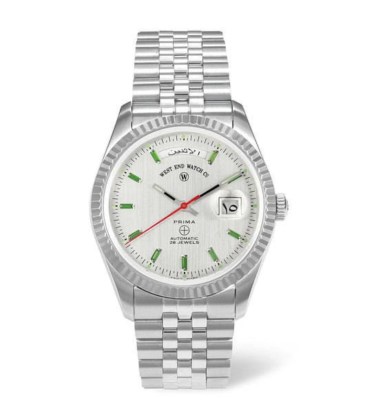 Men The Classic 41mm Automatic Green Tsavorites