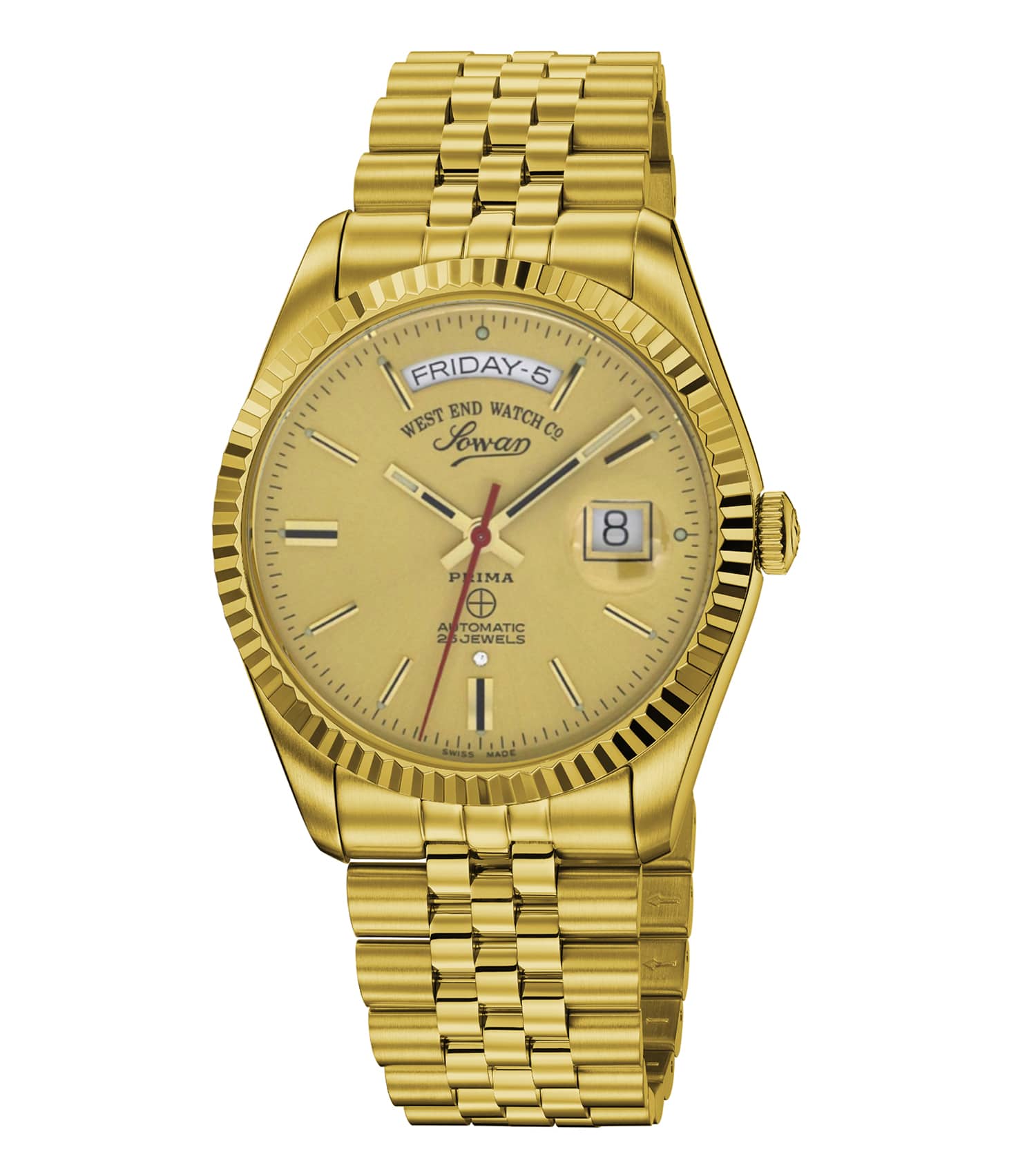 Men The Classics 41mm Gold Automatic